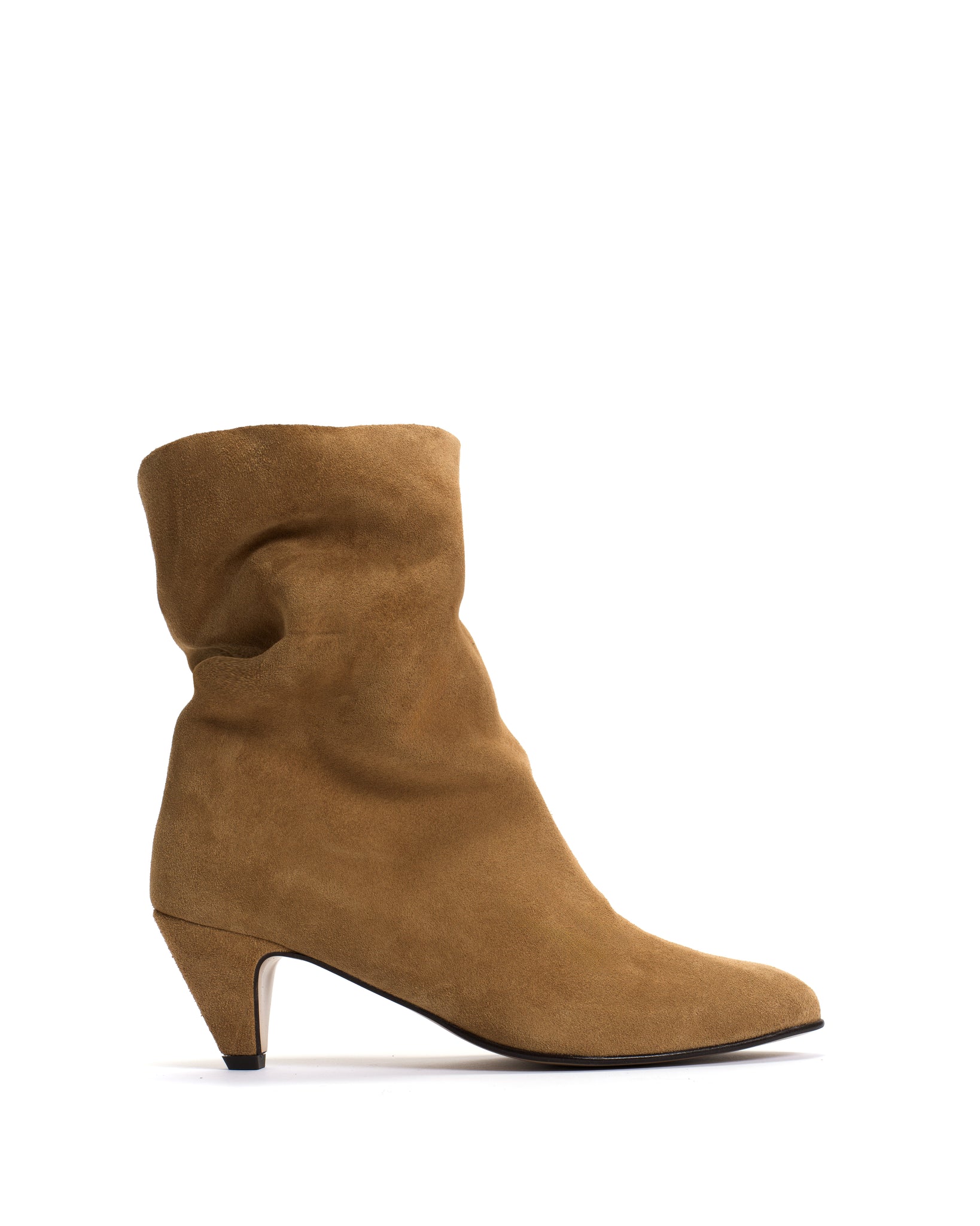 Vully 50 stiletto calf suede cinnamon