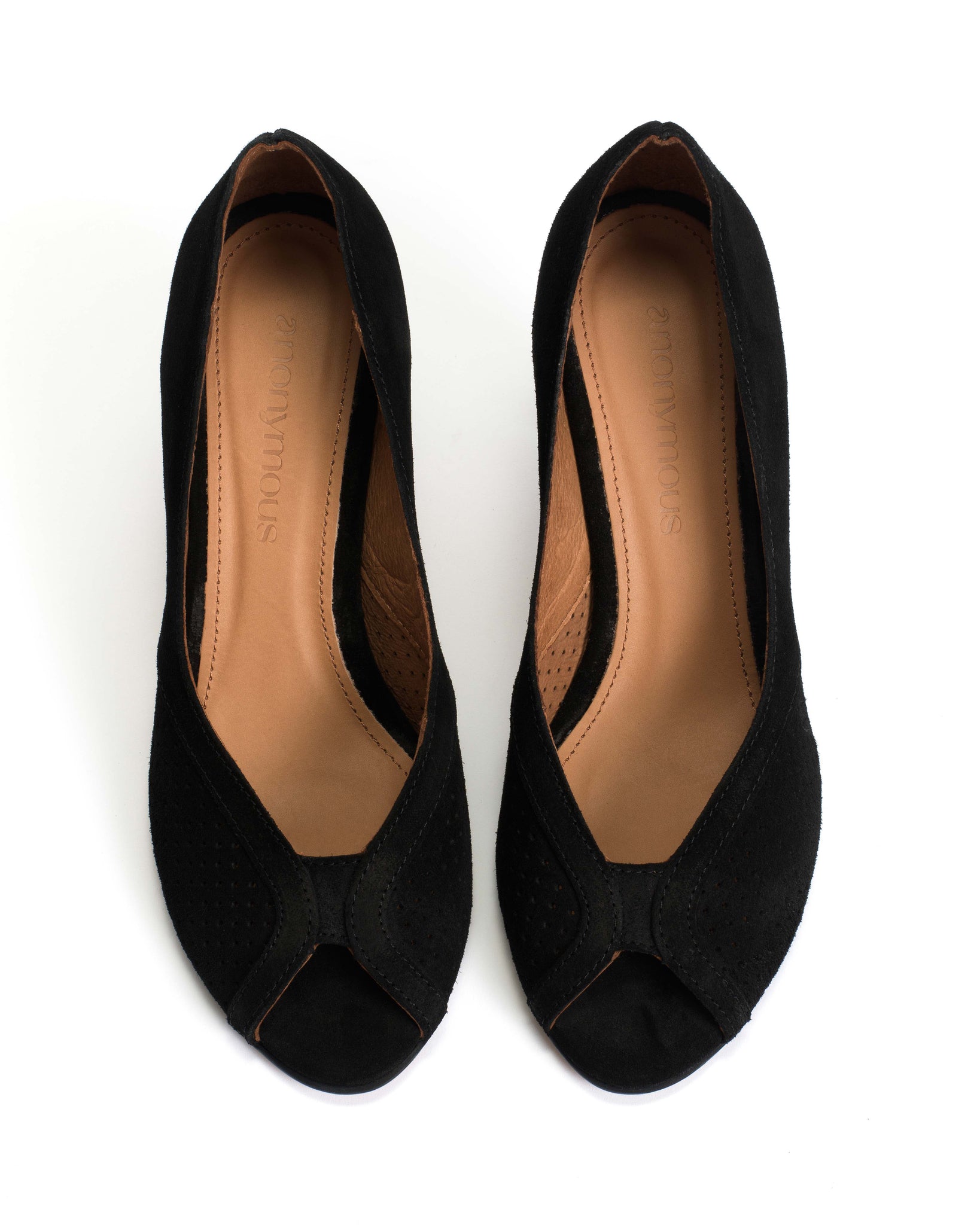 Alania Calf suede Black