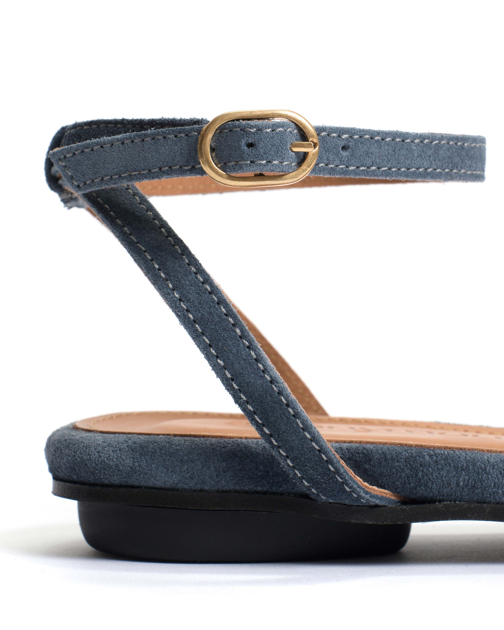 Aliza 10 Calf suede Denim blue