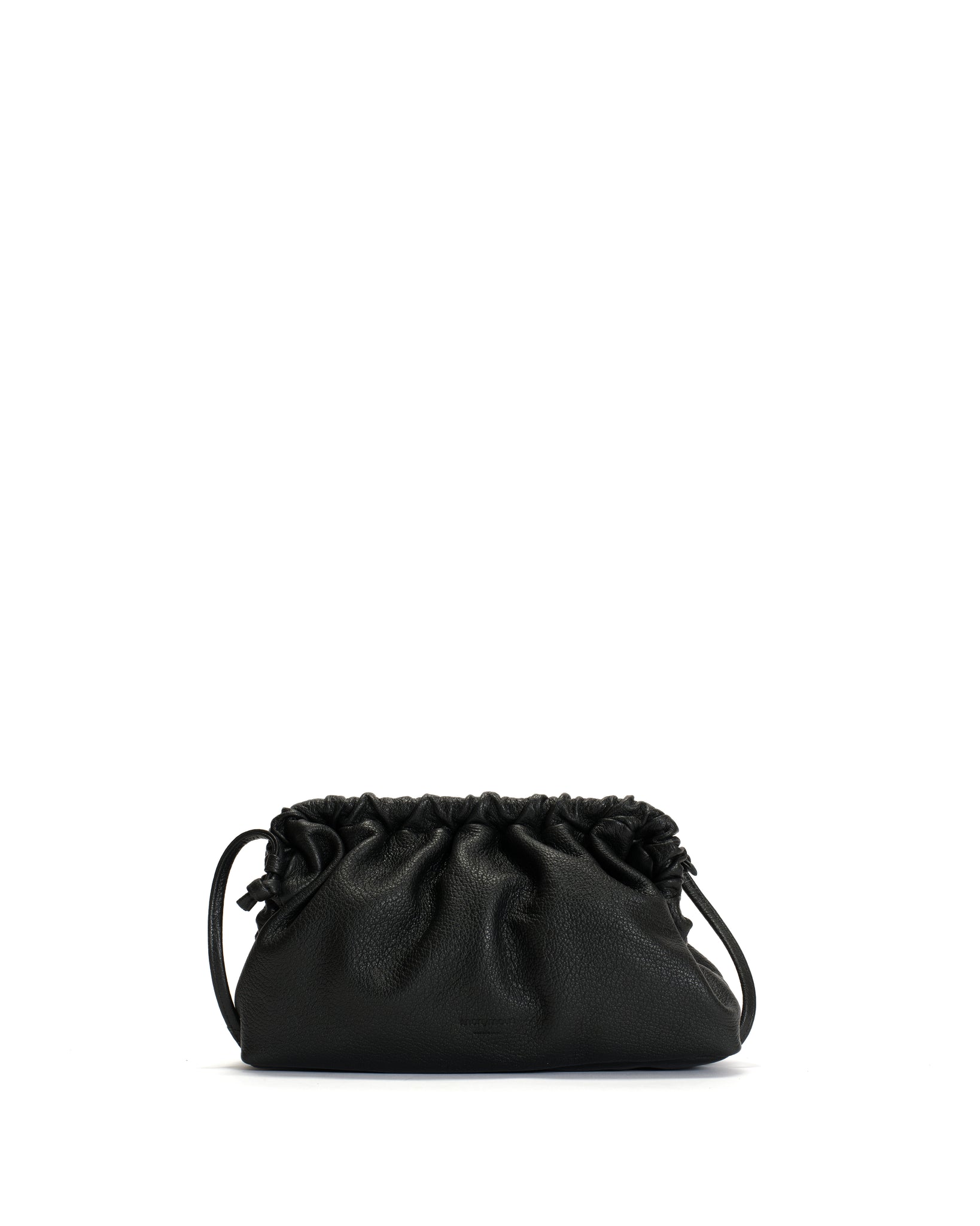 Hally grand cloud bag Grained chevre goat Black - Anonymous Copenhagen