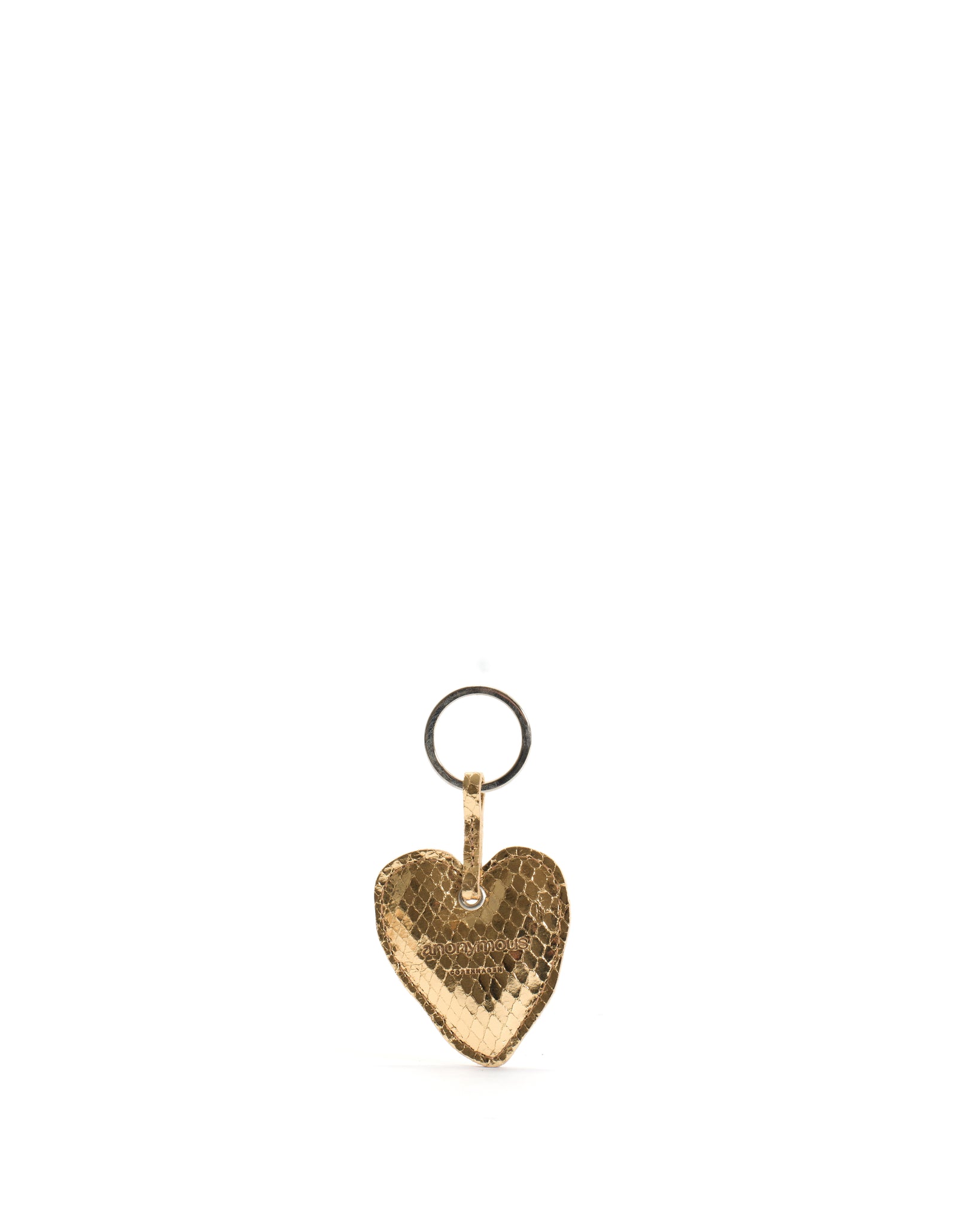 Keyring Snake metallic calf Gold - Anonymous Copenhagen