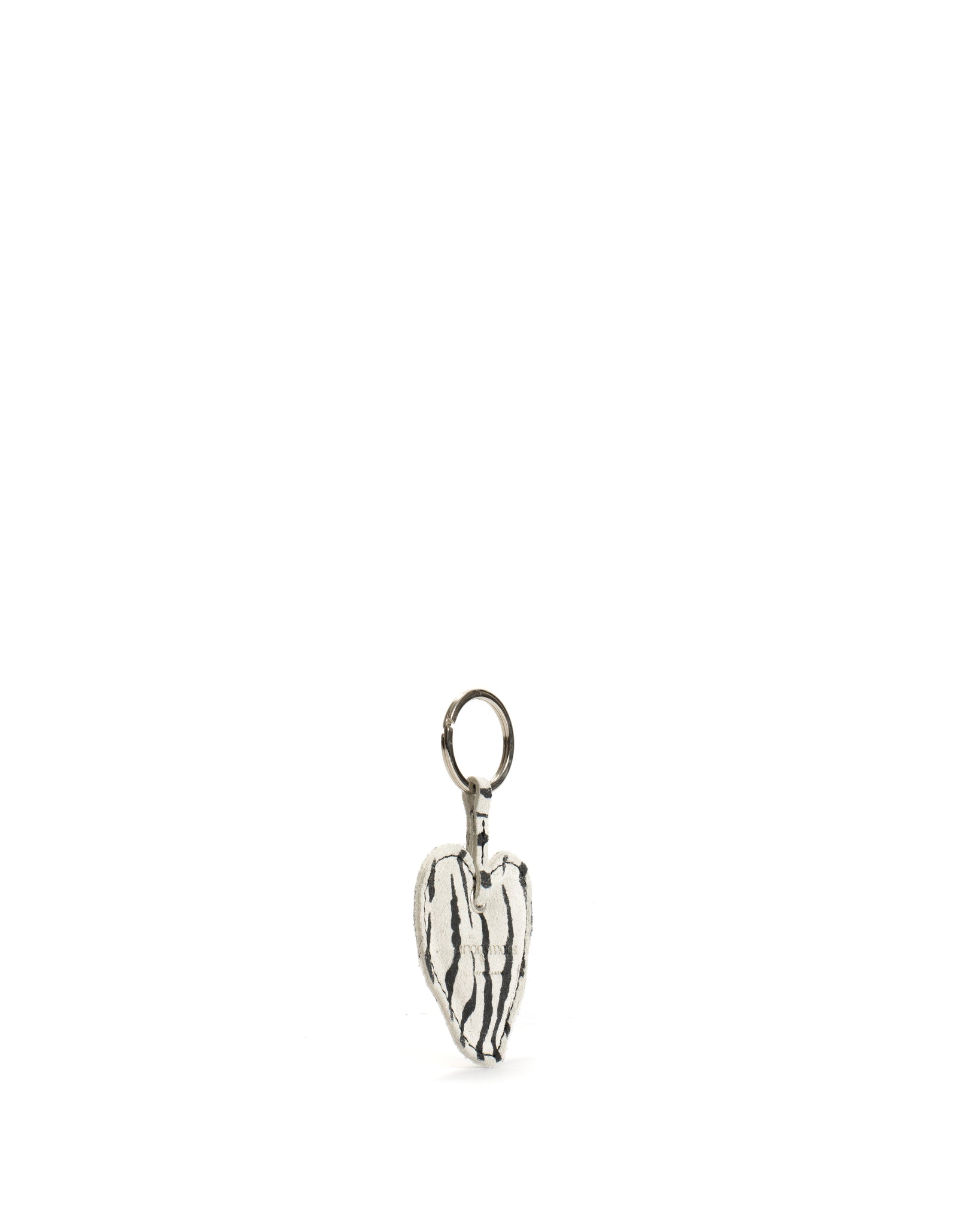 Keyring Calf suede print Zebra - Anonymous Copenhagen