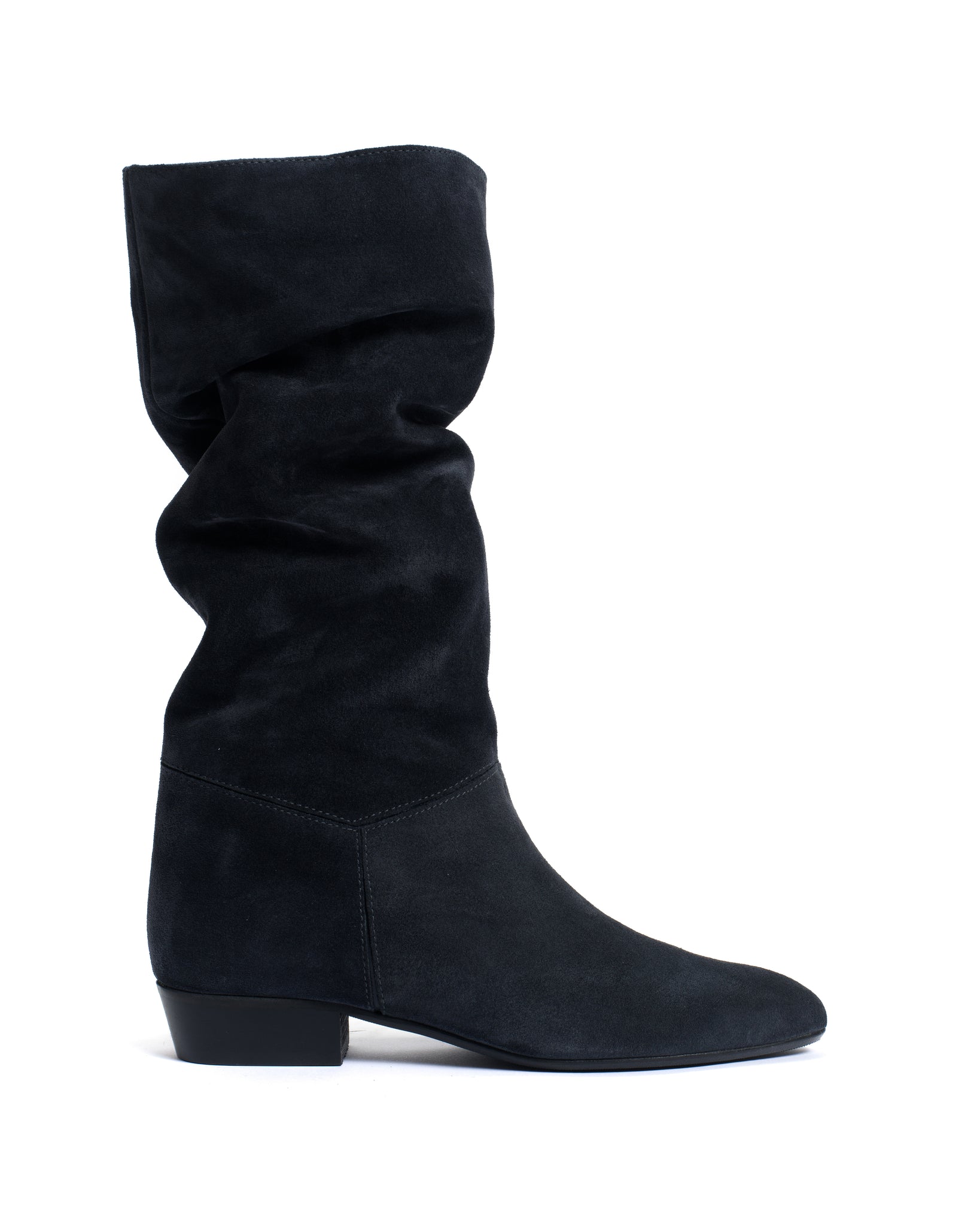 Jasmina 20 Calf suede & sleek leather Dark blue