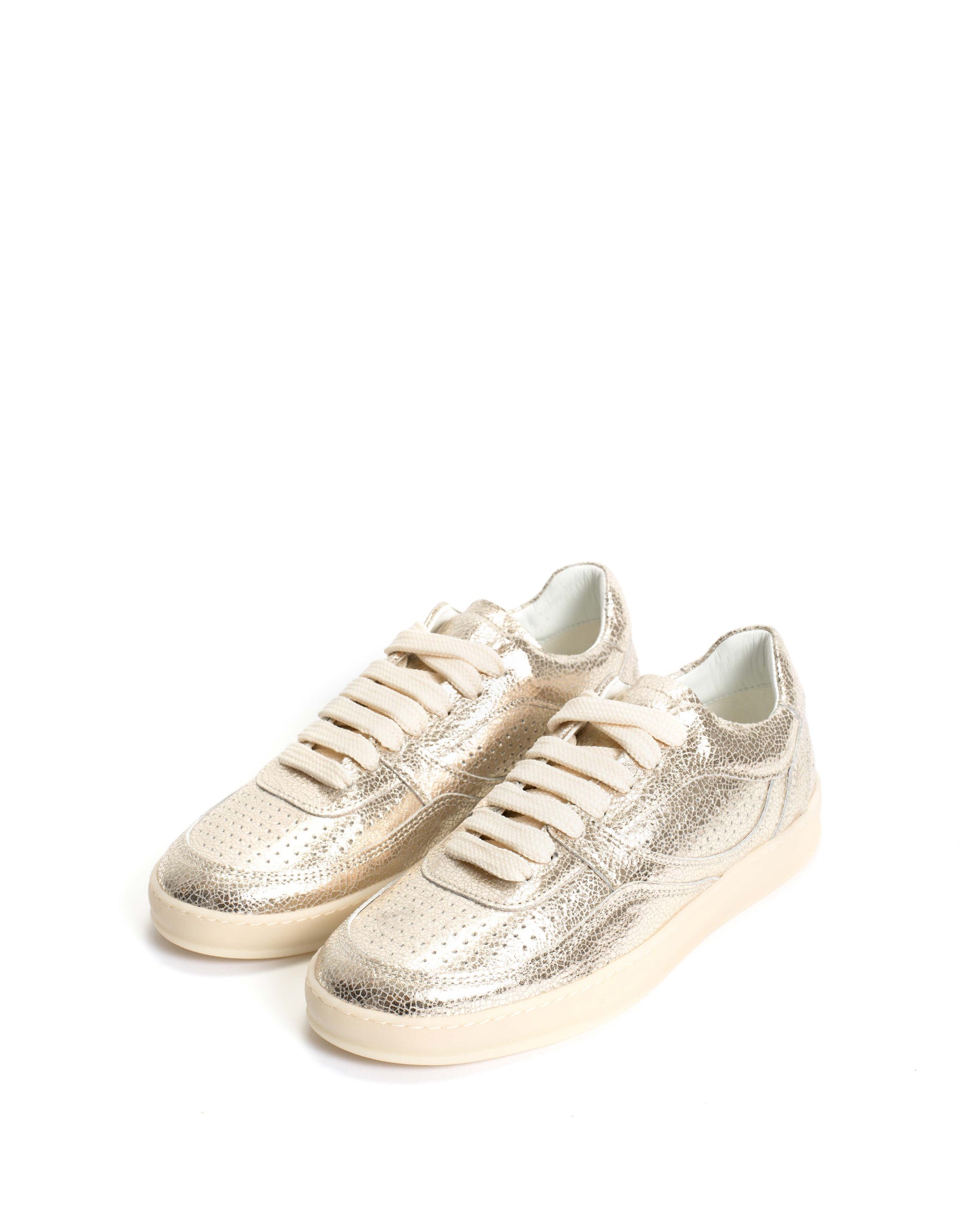 Elevate Crackled metallic goat Champagne