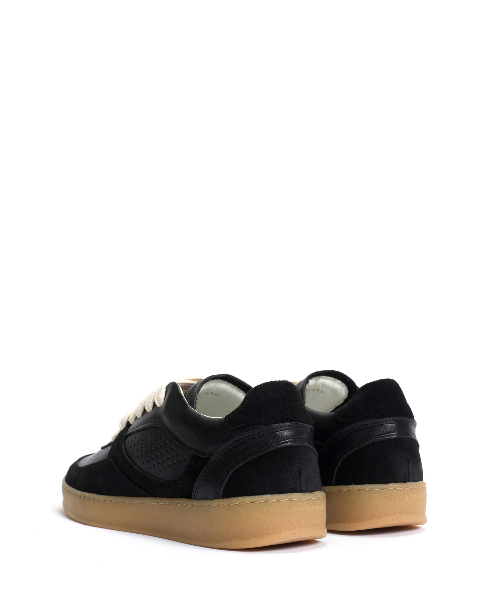 Elevate Soft calf & suede leather Black