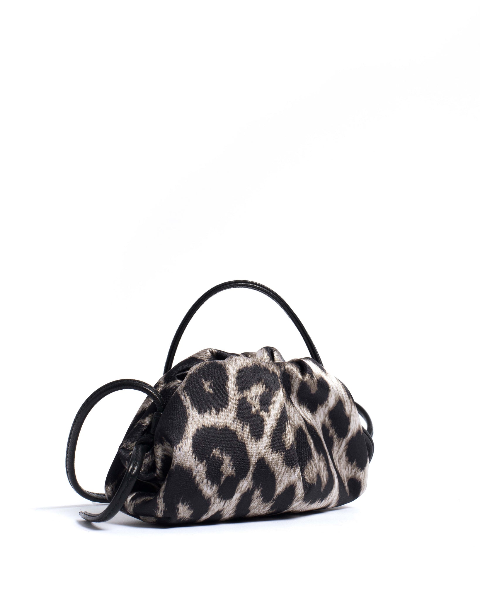 Enuice petite purse Satin print Snow leopard