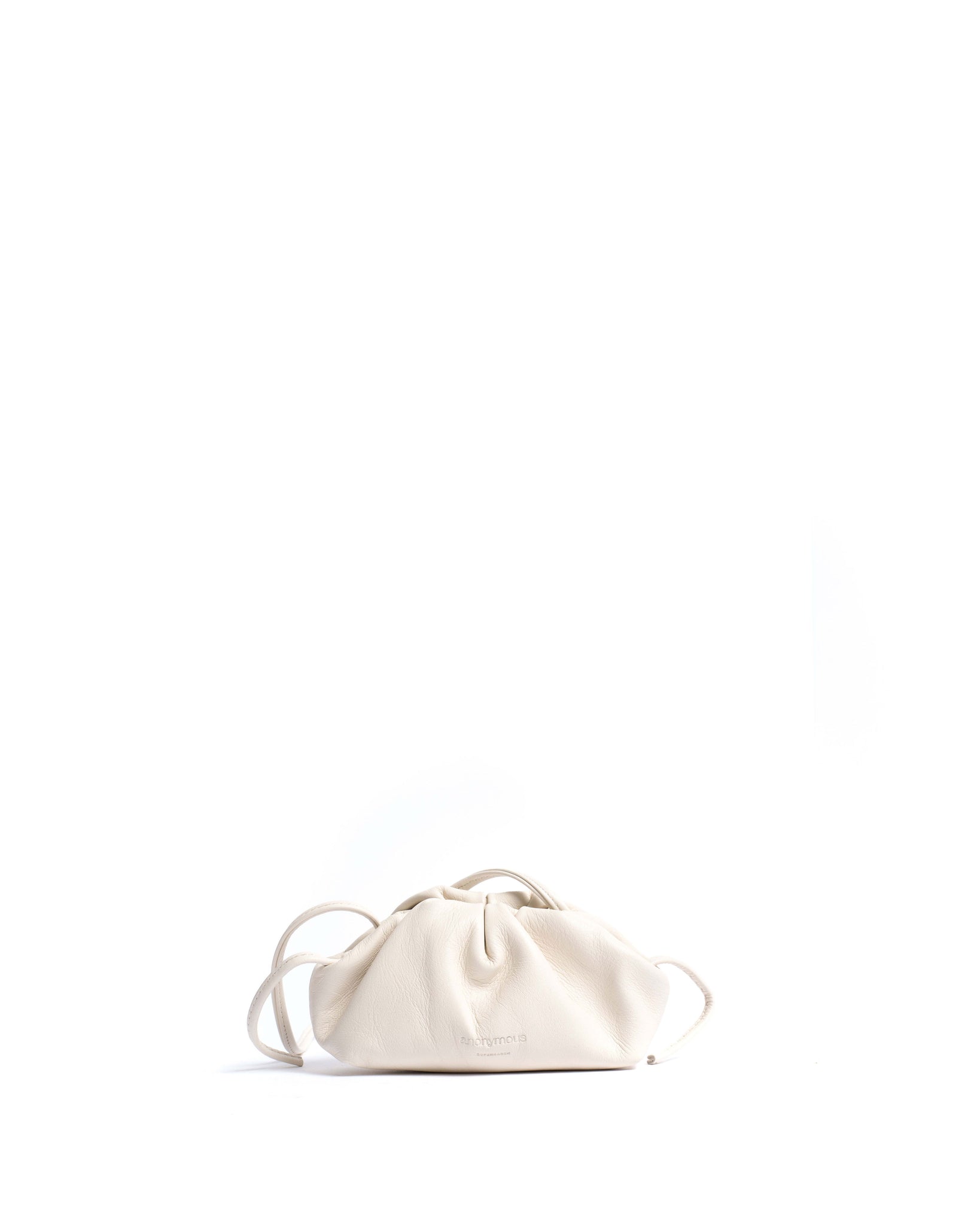 Enuice petite purse Silky lamb Milk white