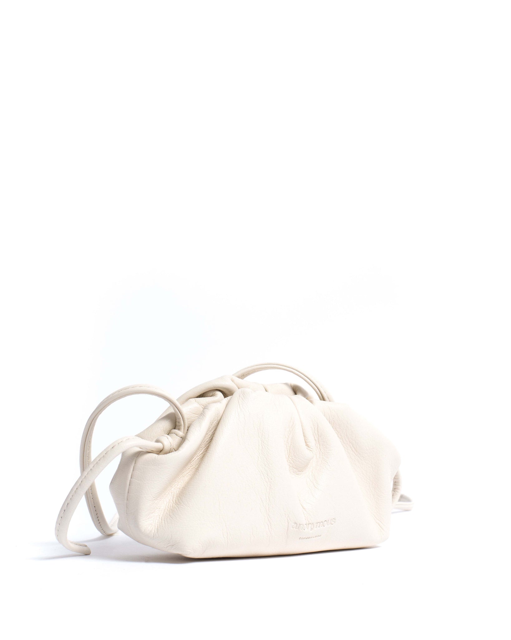 Enuice petite purse Silky lamb Milk white