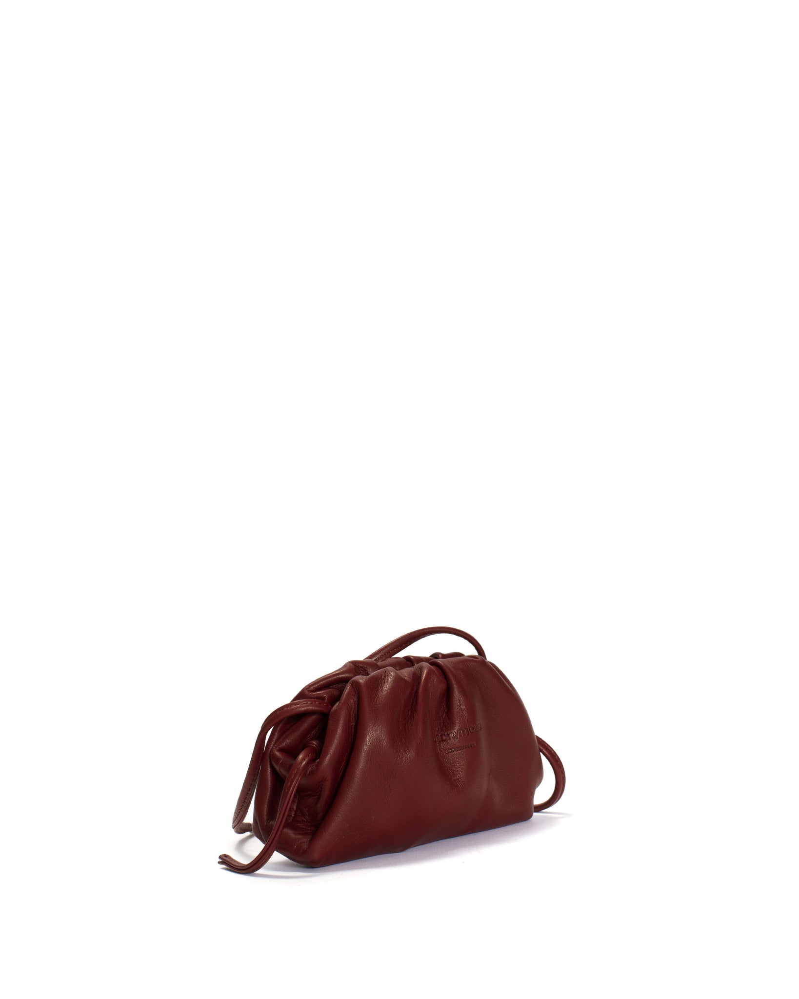 Enuice petite purse Silky lamb Pomegranate