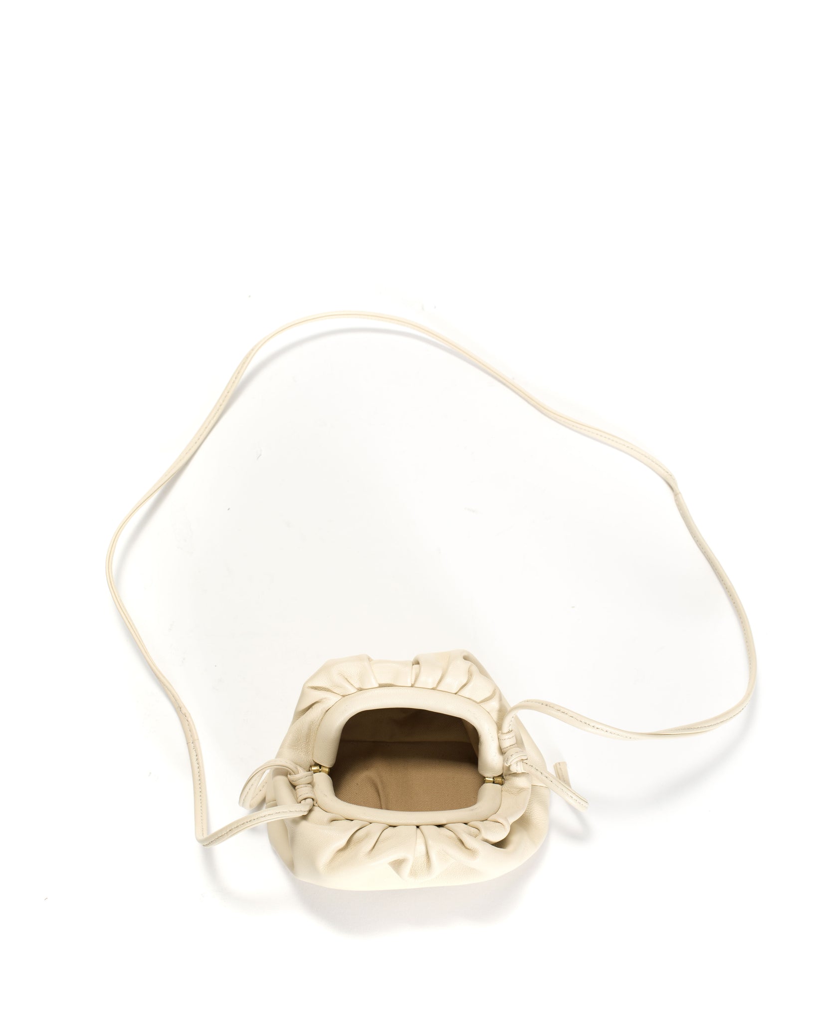 Enuice petite purse Silky lamb White sand