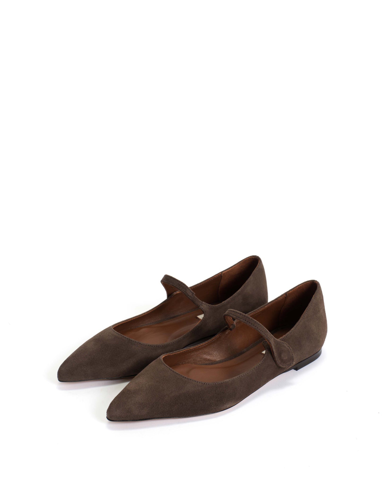 Fifi Calf suede Coffee brown