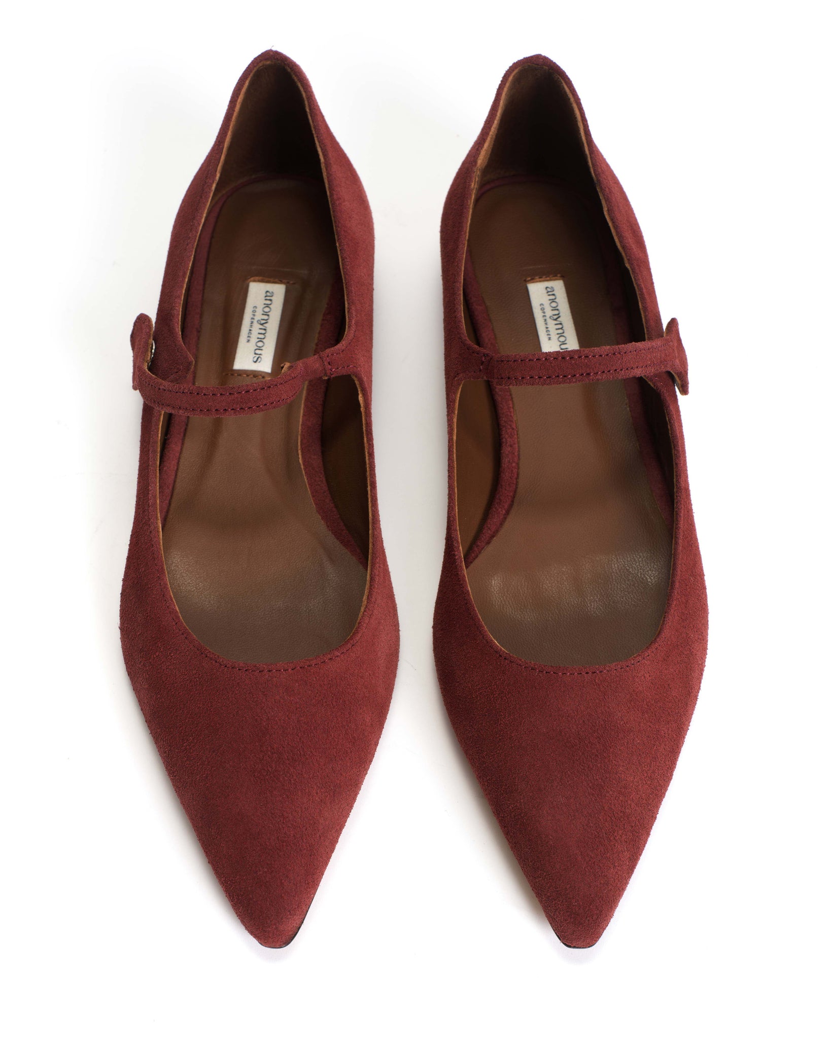 Fifi Calf suede Pomegranate