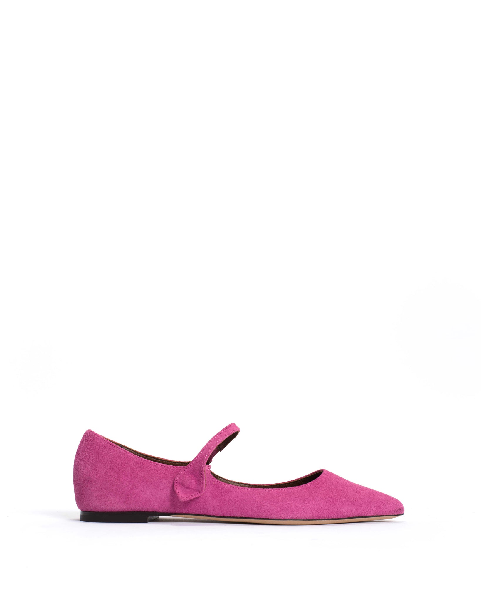 Fifi Calf suede Raspberry sorbet