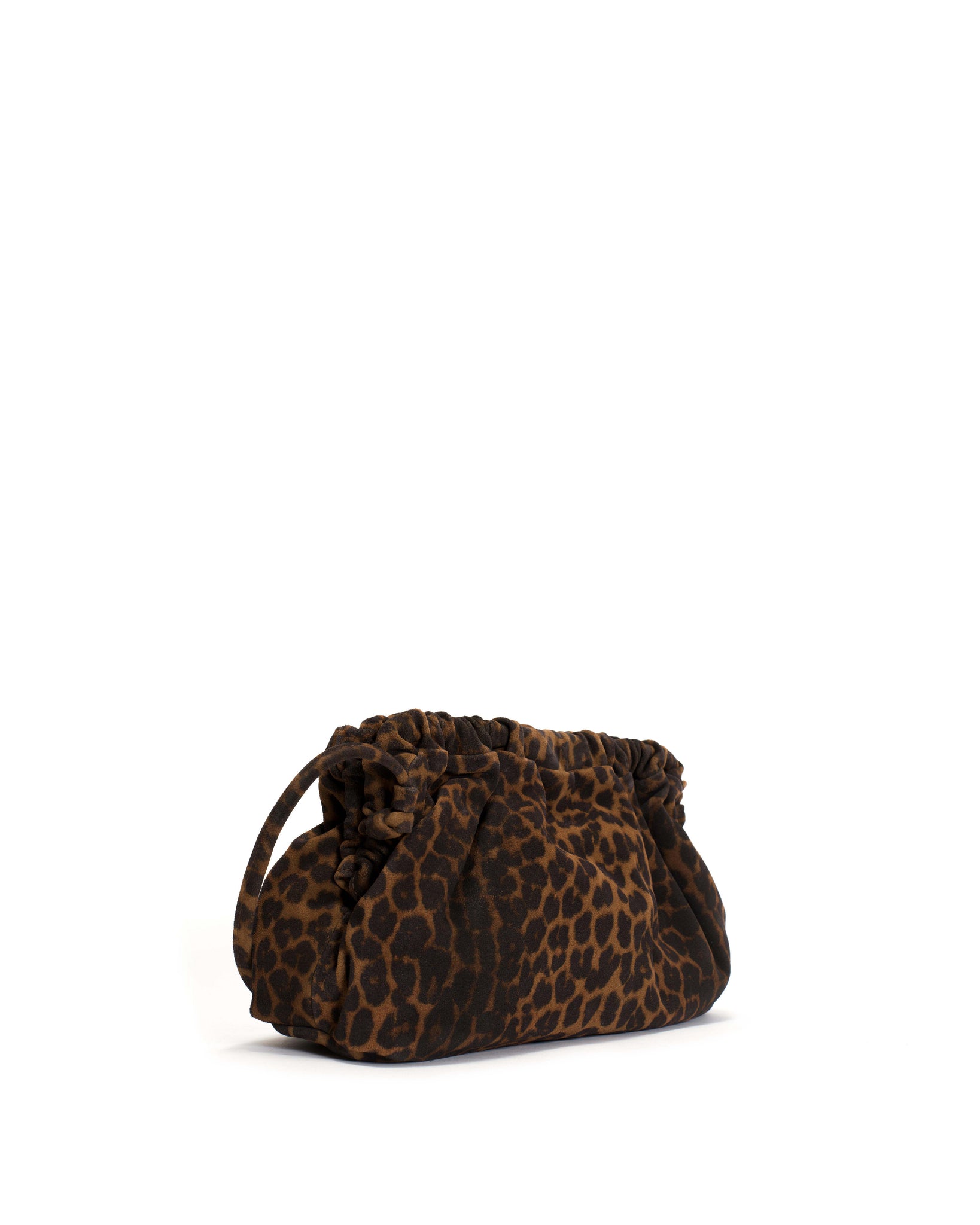 Hally grand cloud bag Calf suede print Leopard