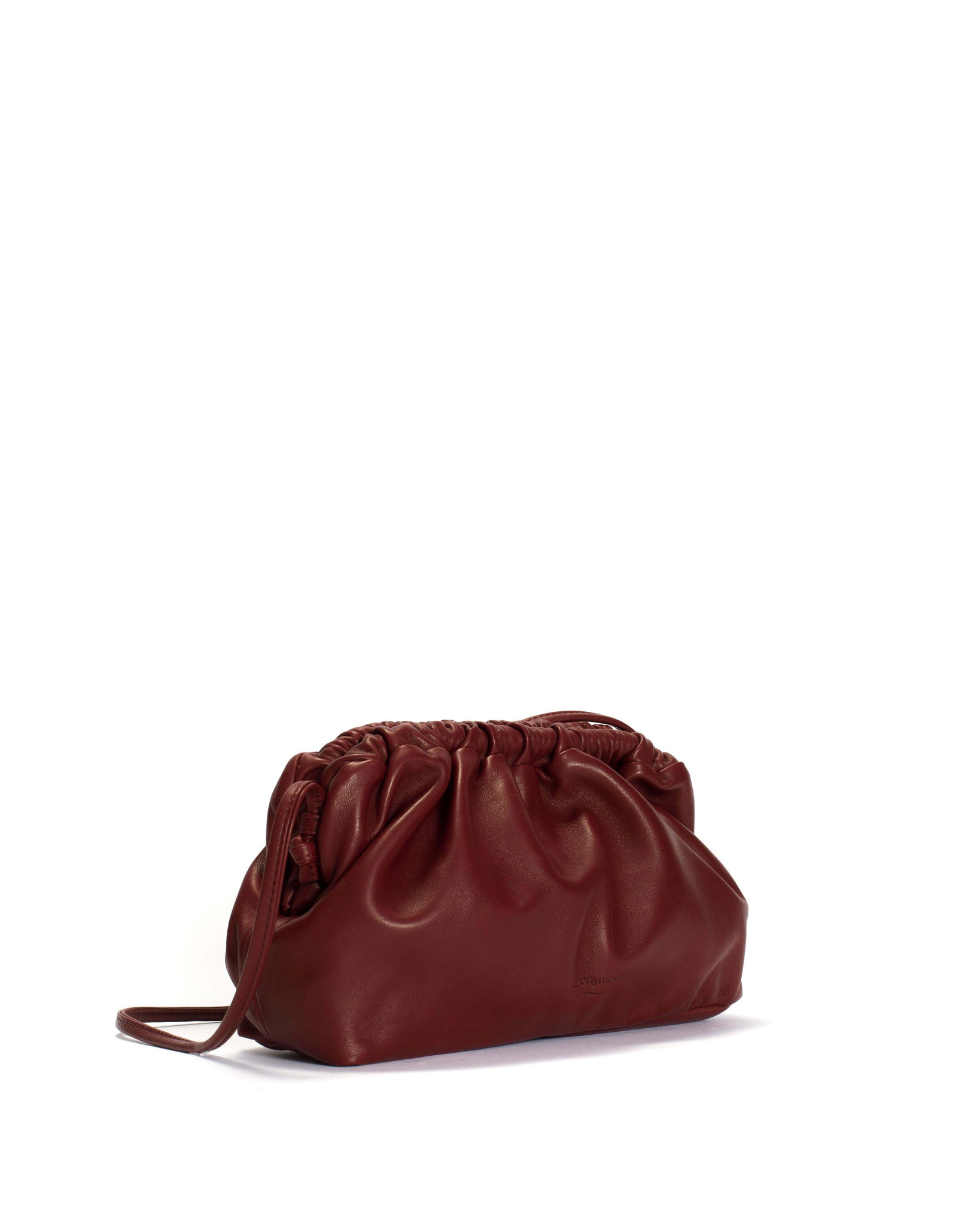 Hally grand cloud bag Silky lamb Pomegranate