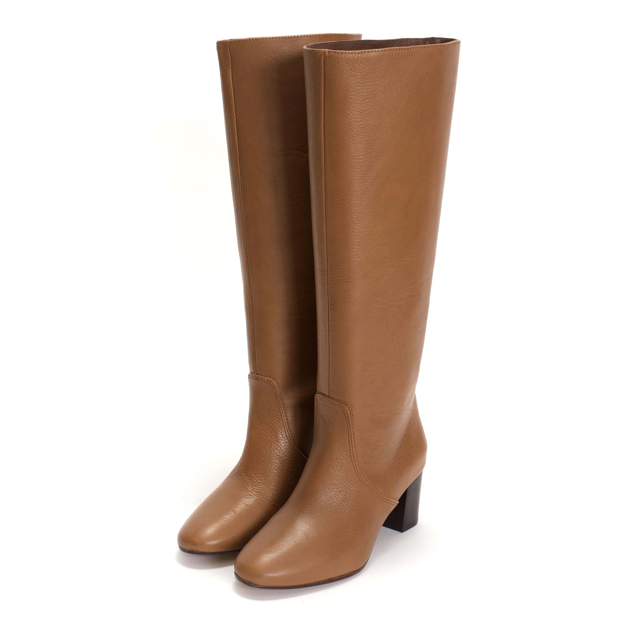 Henriette 60 Glossy grained vegetable tanned calf Cinnamon - Anonymous Copenhagen