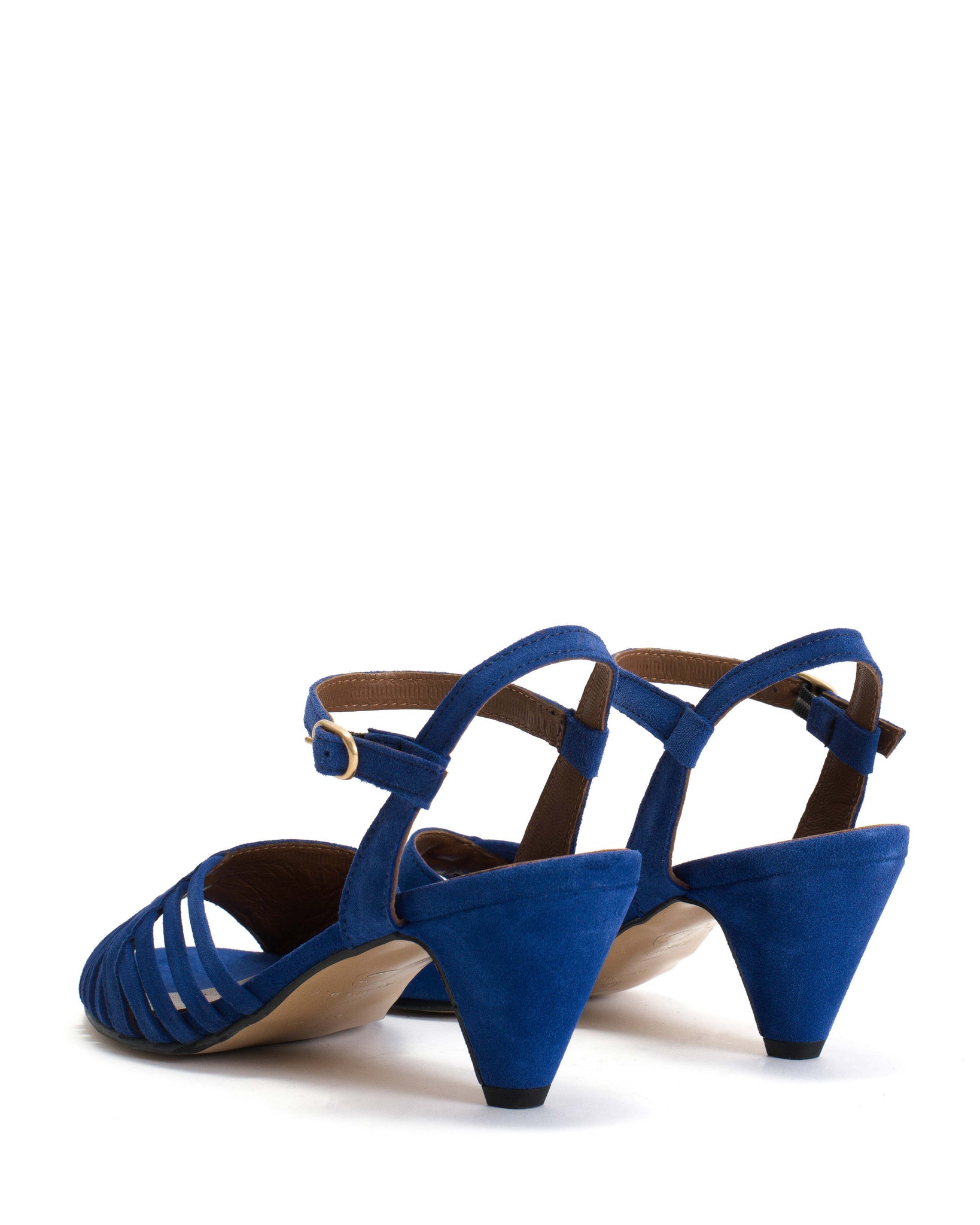 Hermine Calf suede Electric blue - Anonymous Copenhagen