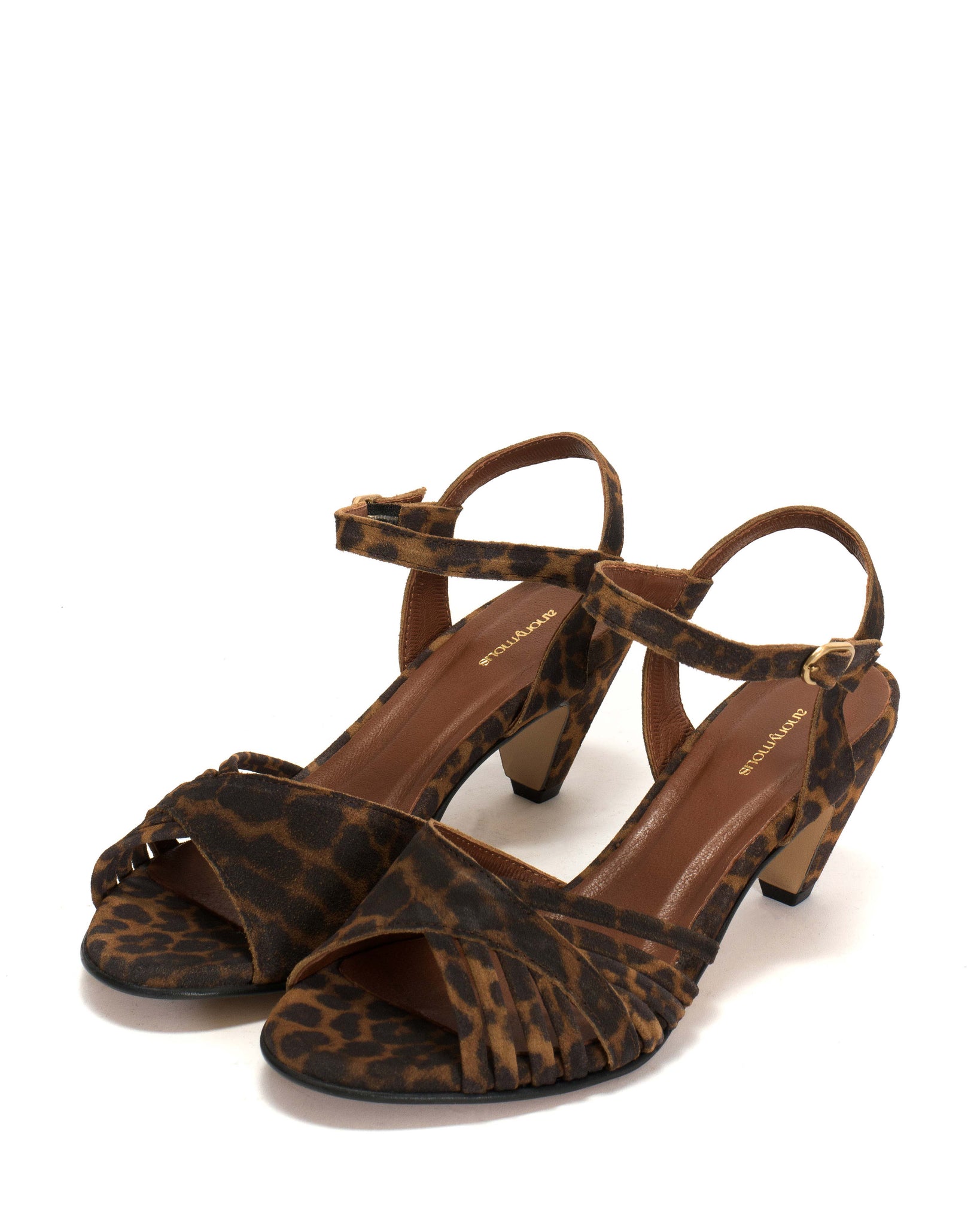 Hermine Calf suede print Leopard - Anonymous Copenhagen