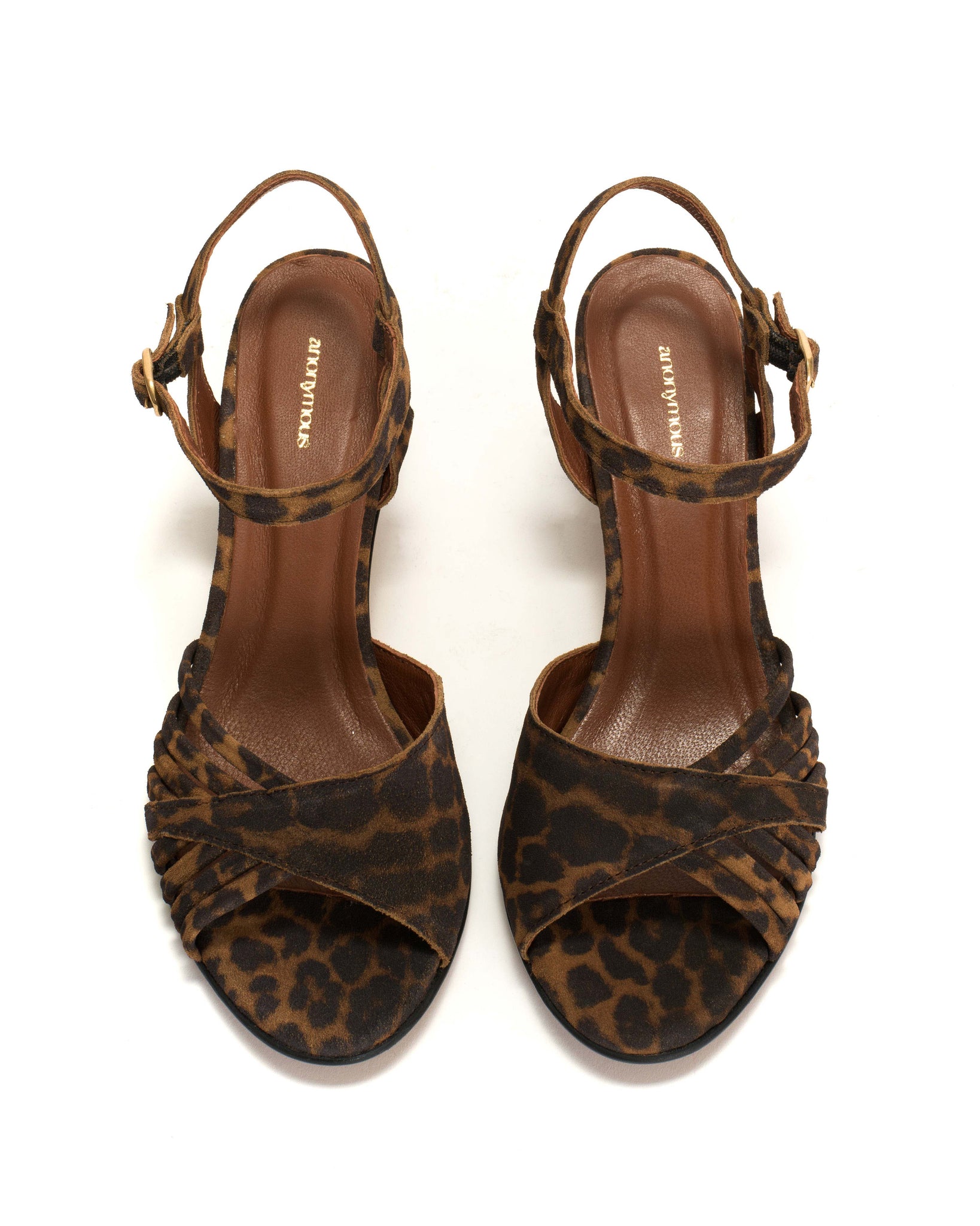 Hermine Calf suede print Leopard - Anonymous Copenhagen