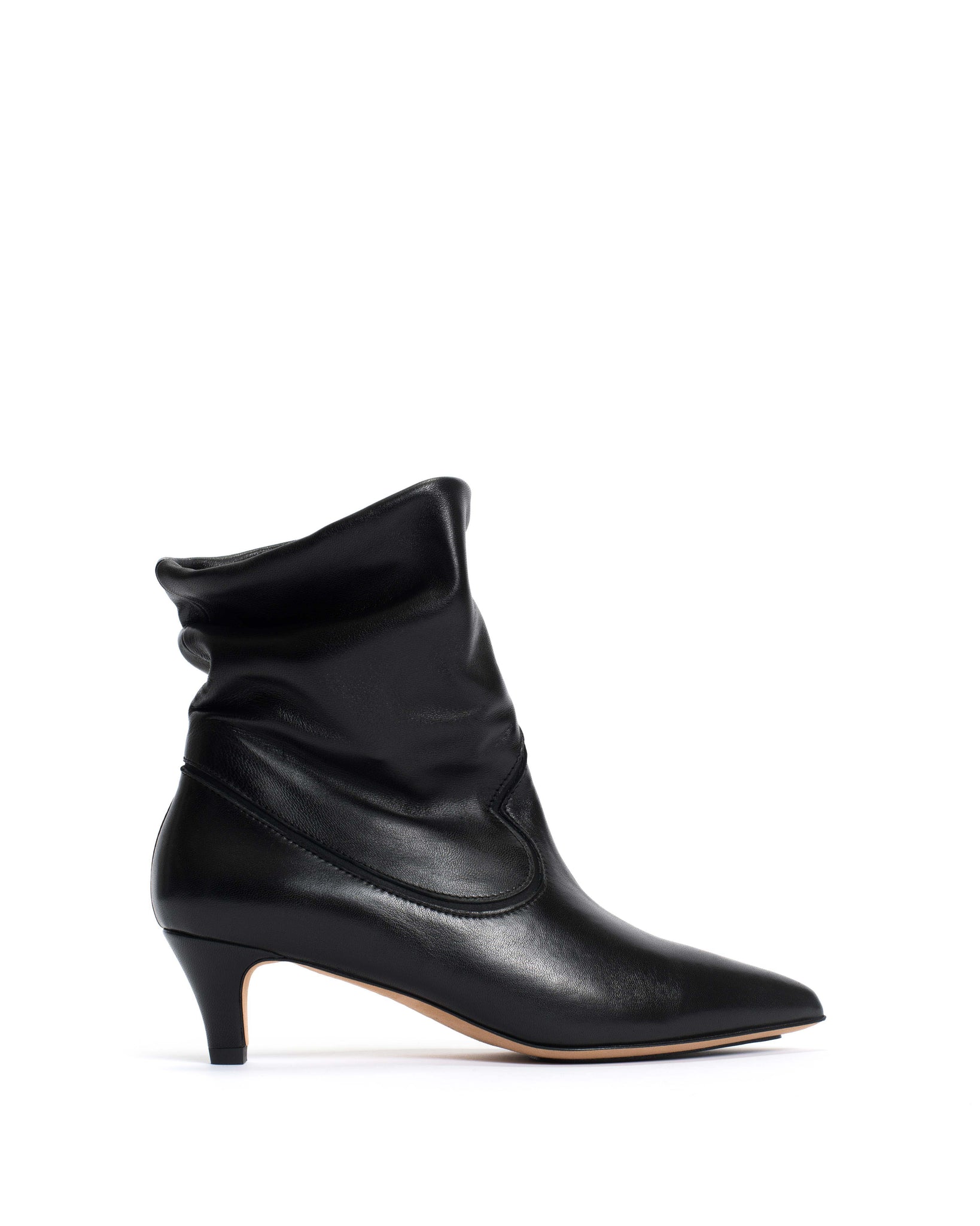 Hicha 40 stiletto Silky calf Black