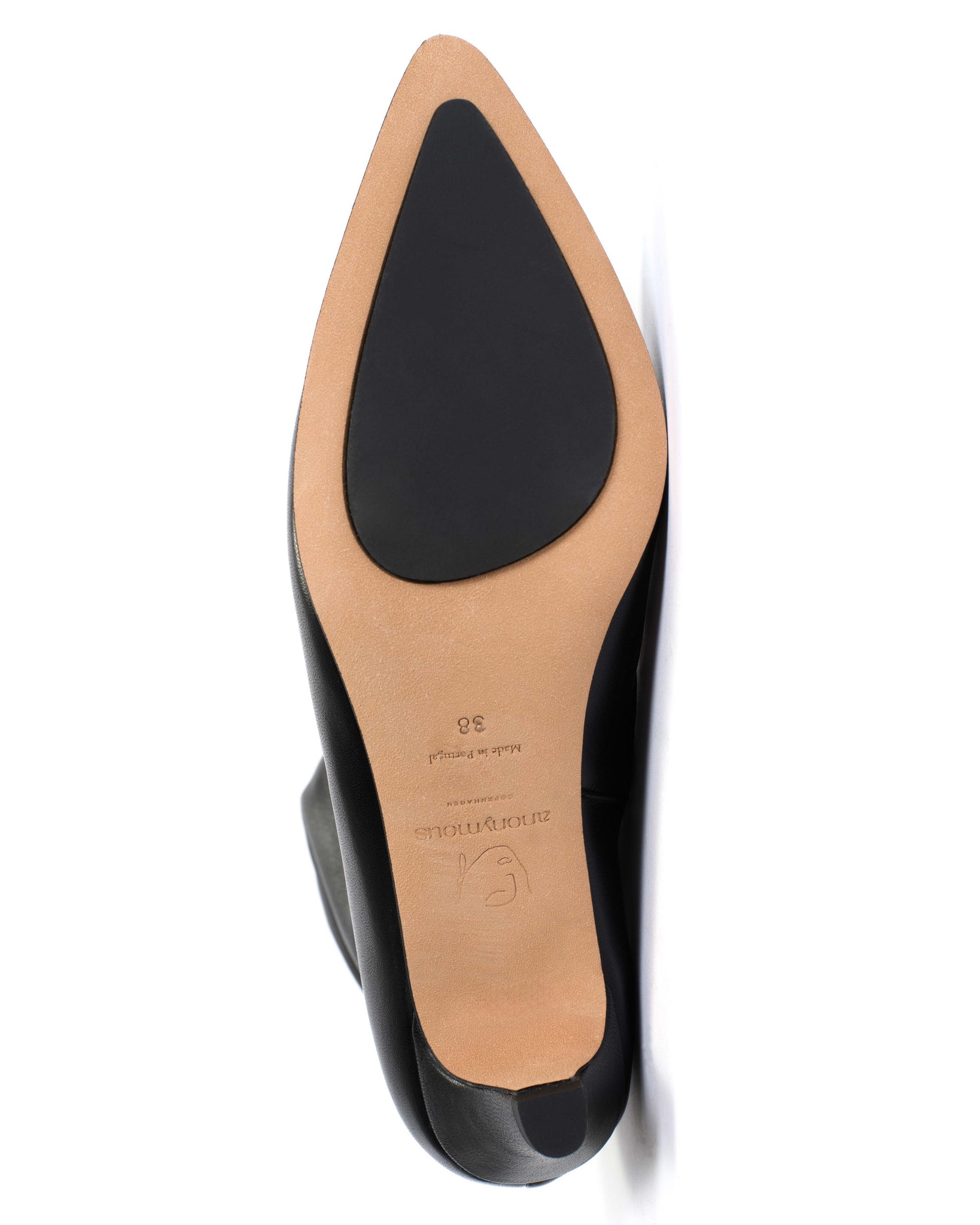 Hicha 40 stiletto Silky calf Black