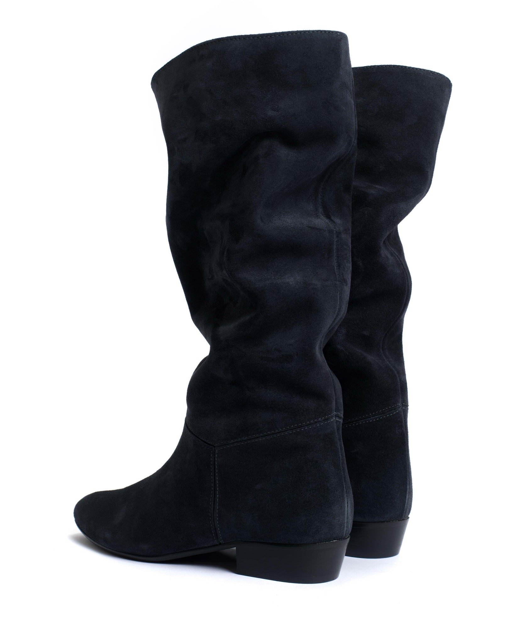 Jasmina 20 Calf suede & sleek leather Dark blue