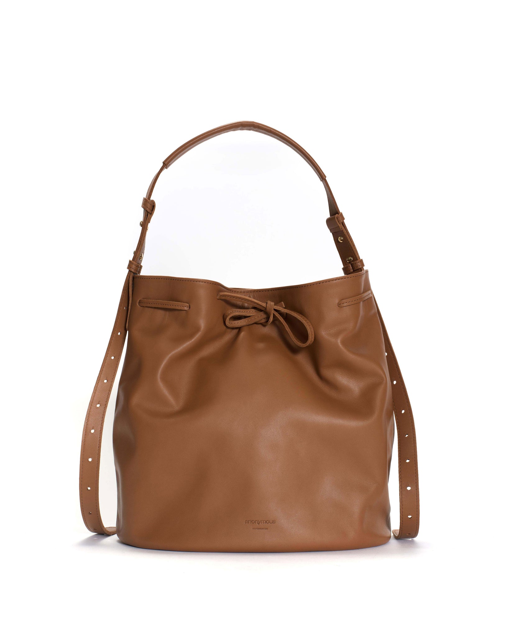 Kacey grand bucket bag Soft calf Camel