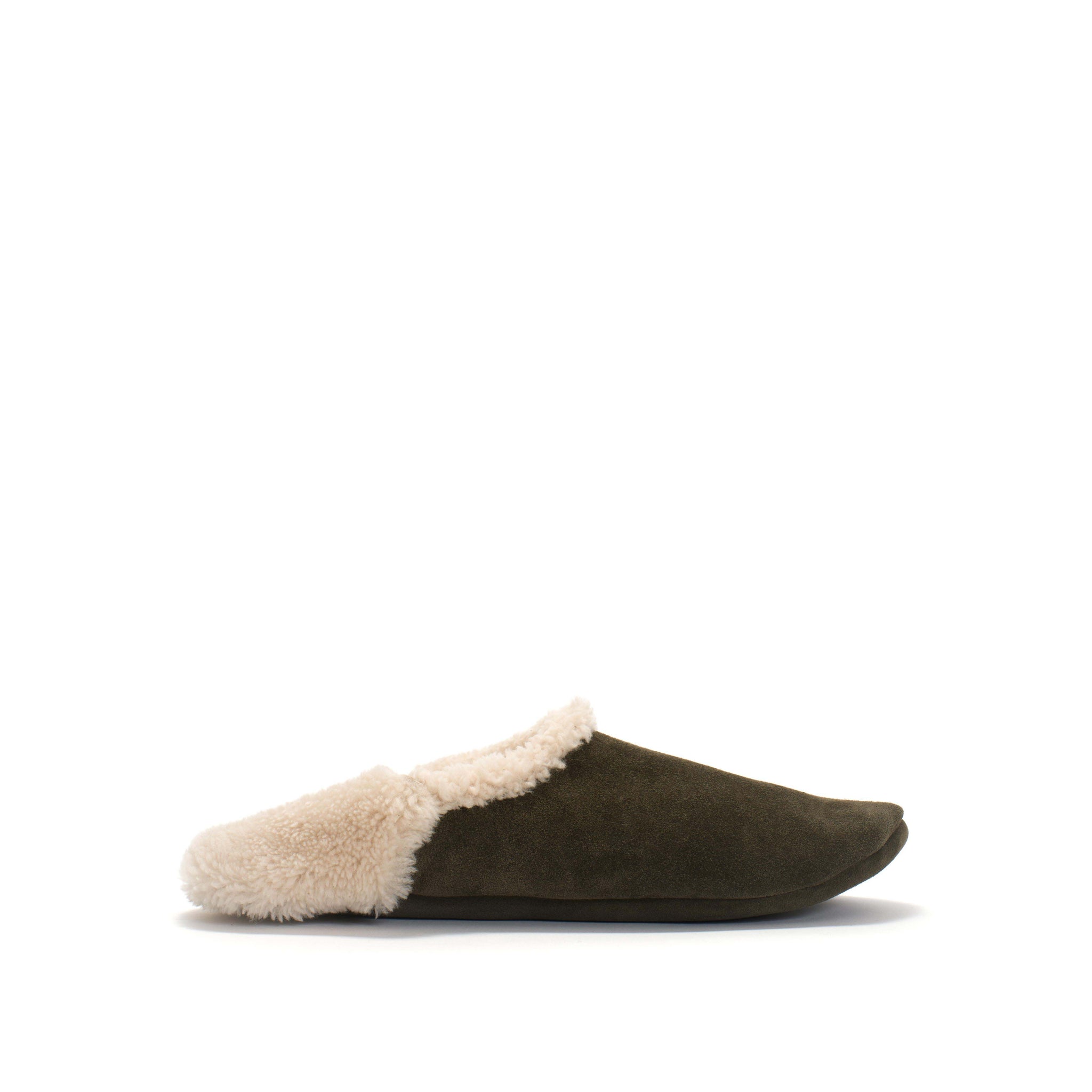 Lambiees shearling Calf suede Moss green - Anonymous Copenhagen