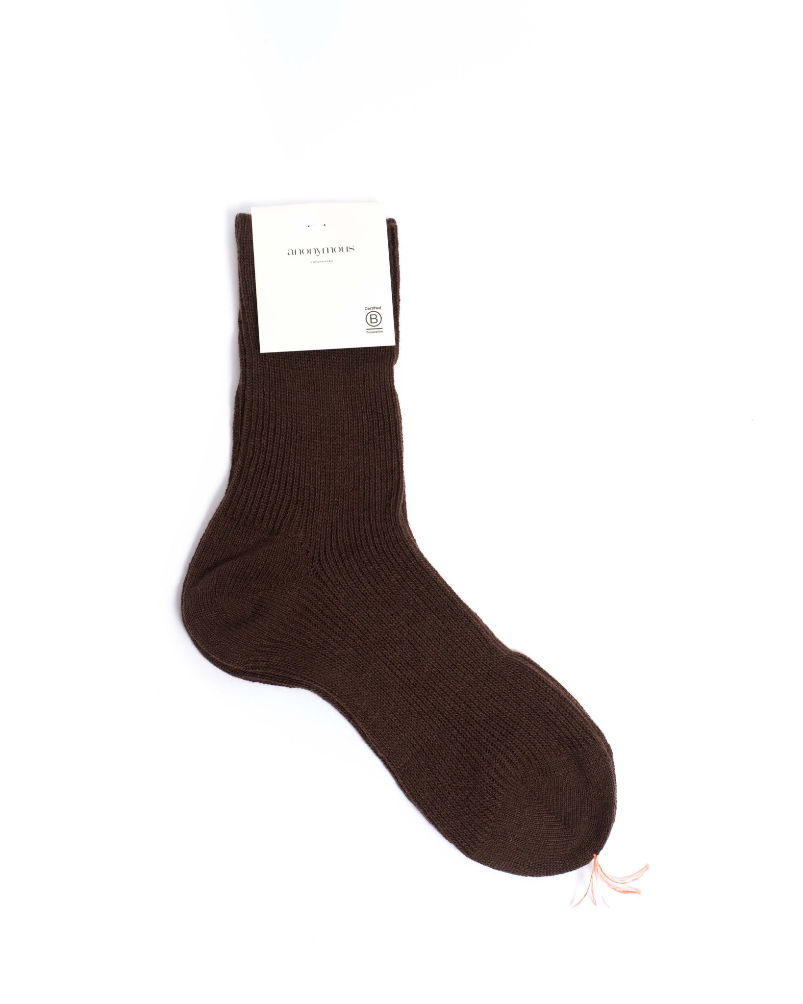 Lanai cashmere socks 70% wool 30% cashmere Chocolate