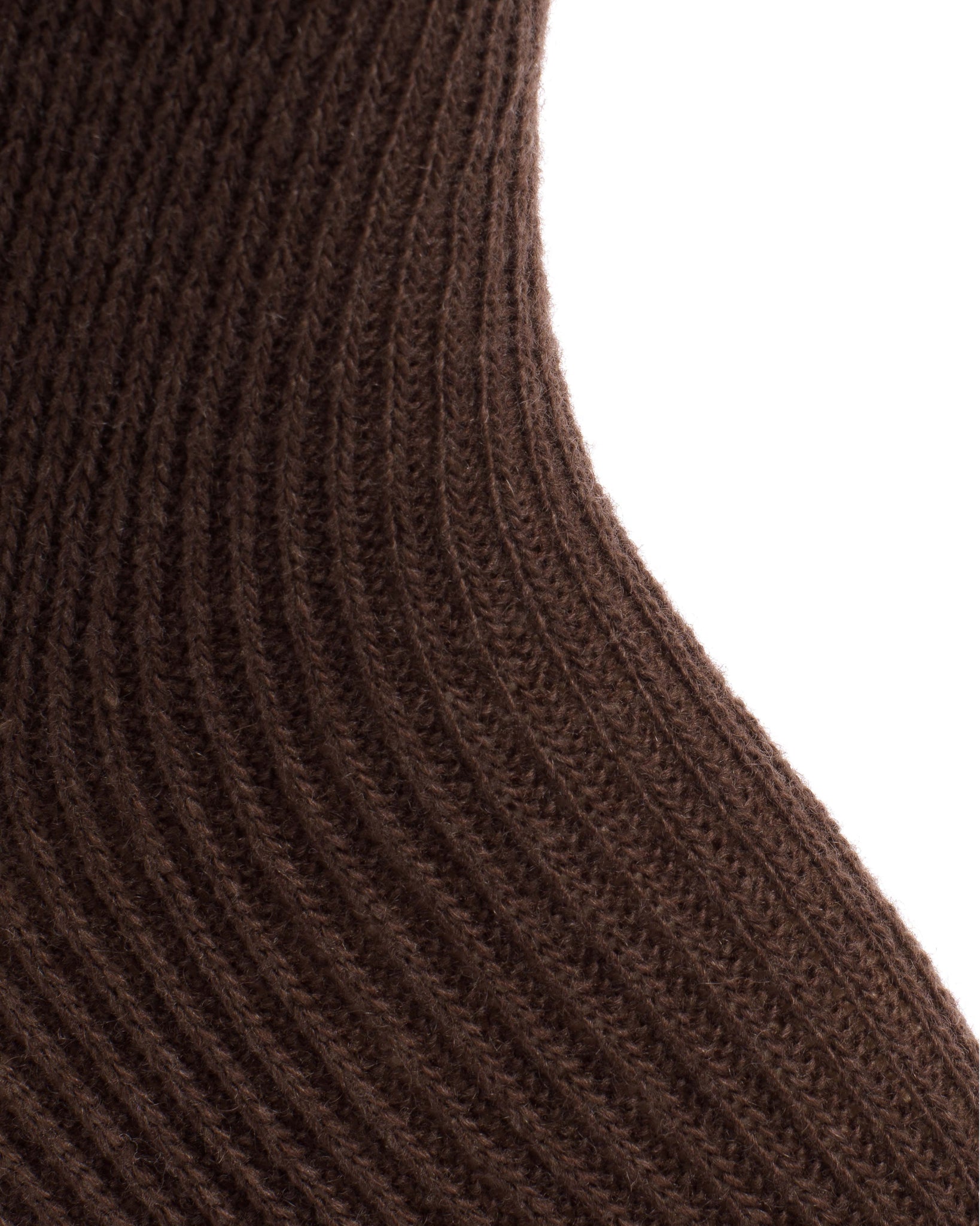 Lanai cashmere socks 70% cashmere 30% wool Chocolate