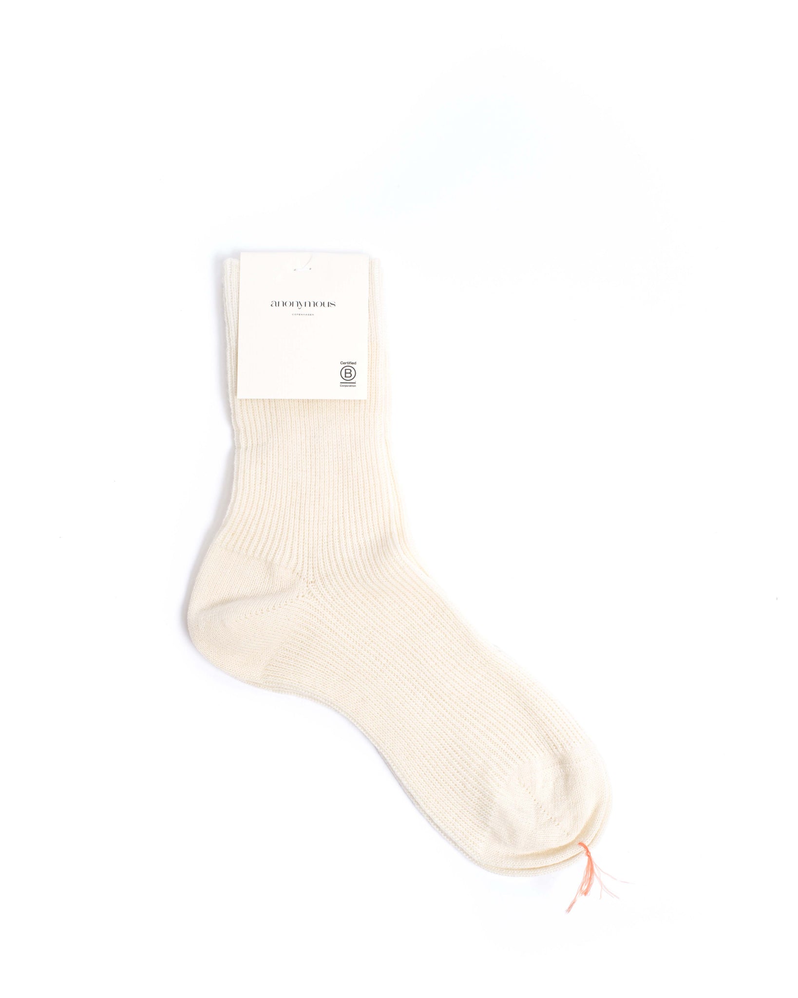 Lanai cashmere socks 70% cashmere 30% wool White sand