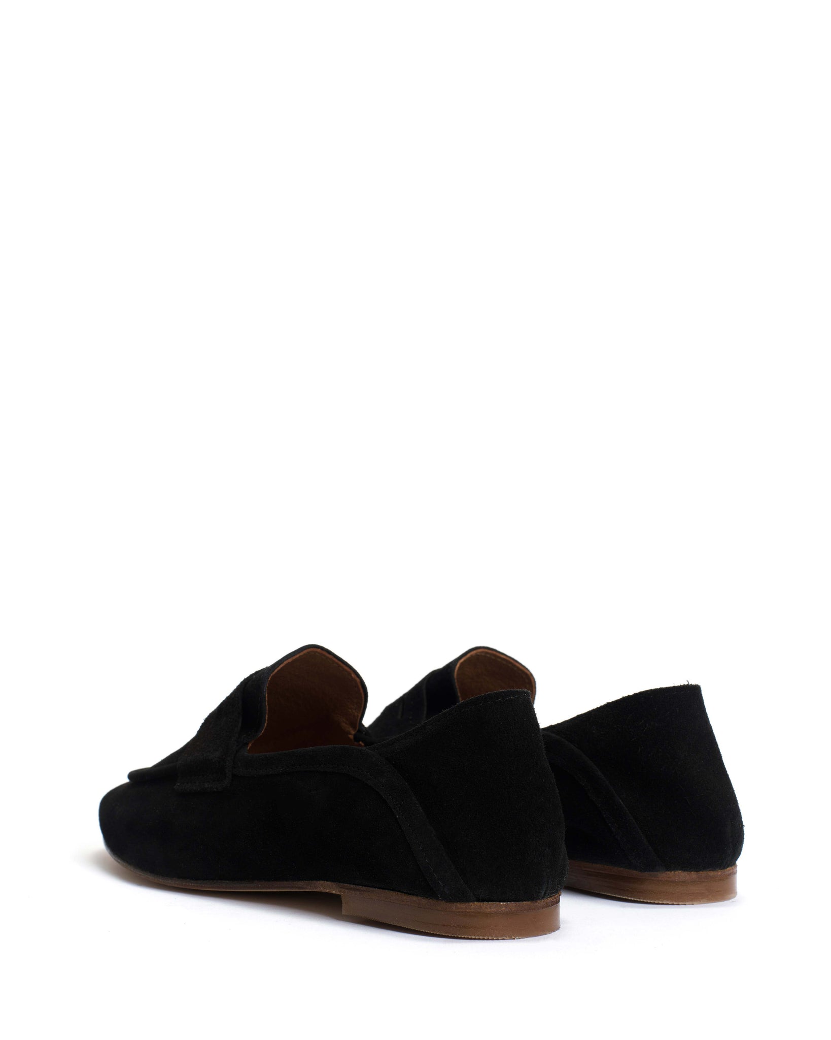 Lindsay Calf suede Black