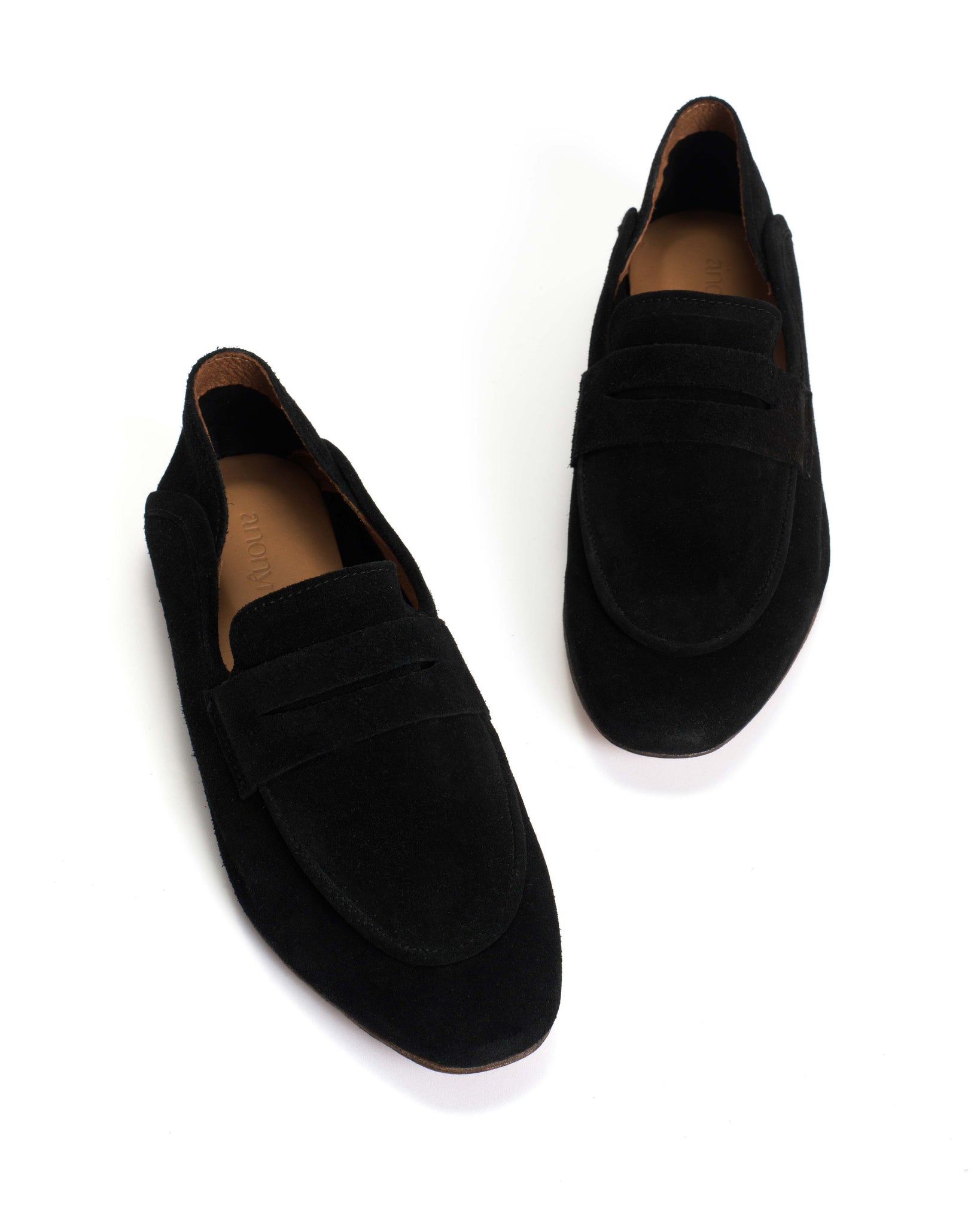 Lindsay Calf suede Black