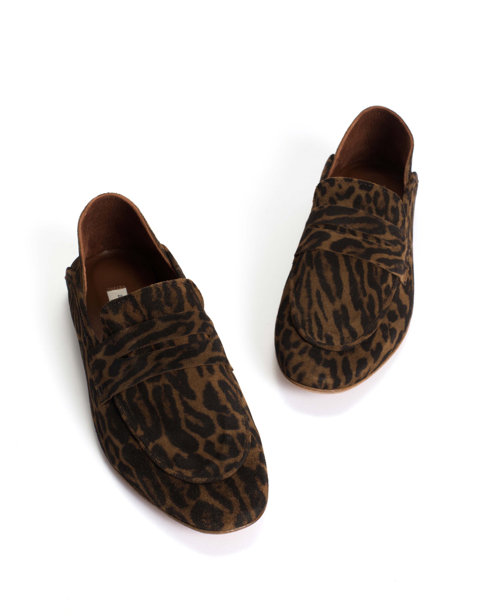 Lindsay Calf suede print Jaguar