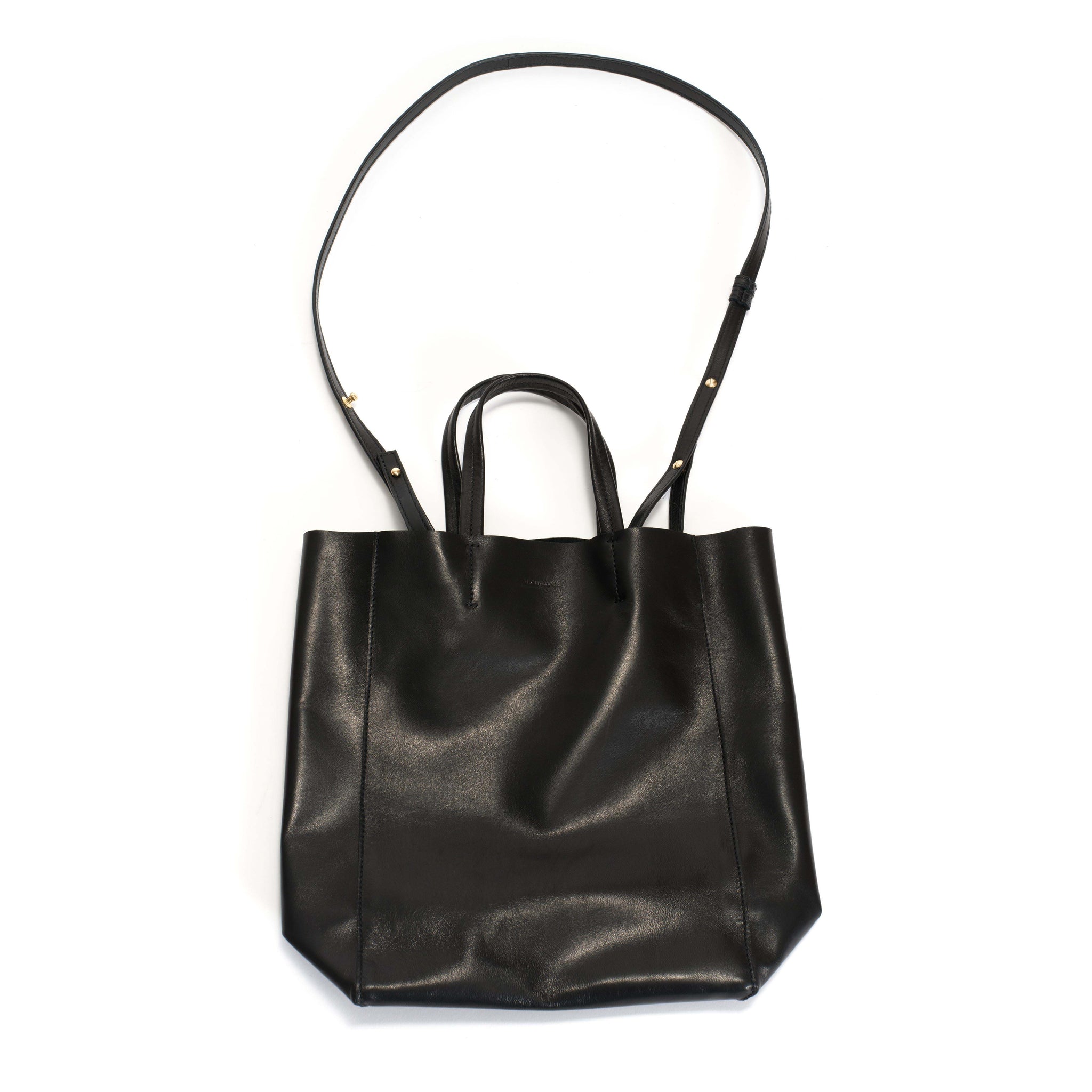 Linea shopper Shiny lamb Black - Anonymous Copenhagen