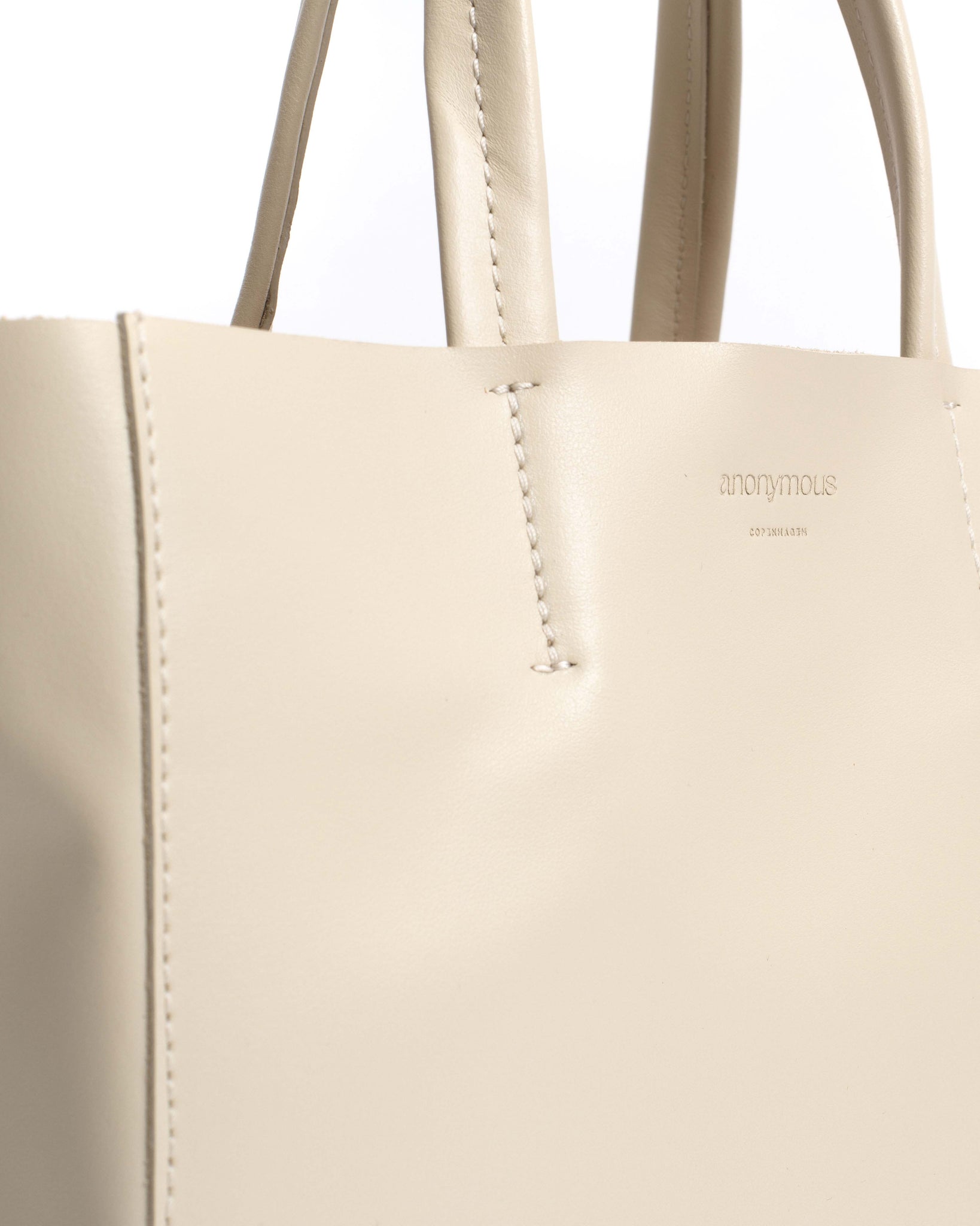 Linea shopper Soft calf White sand