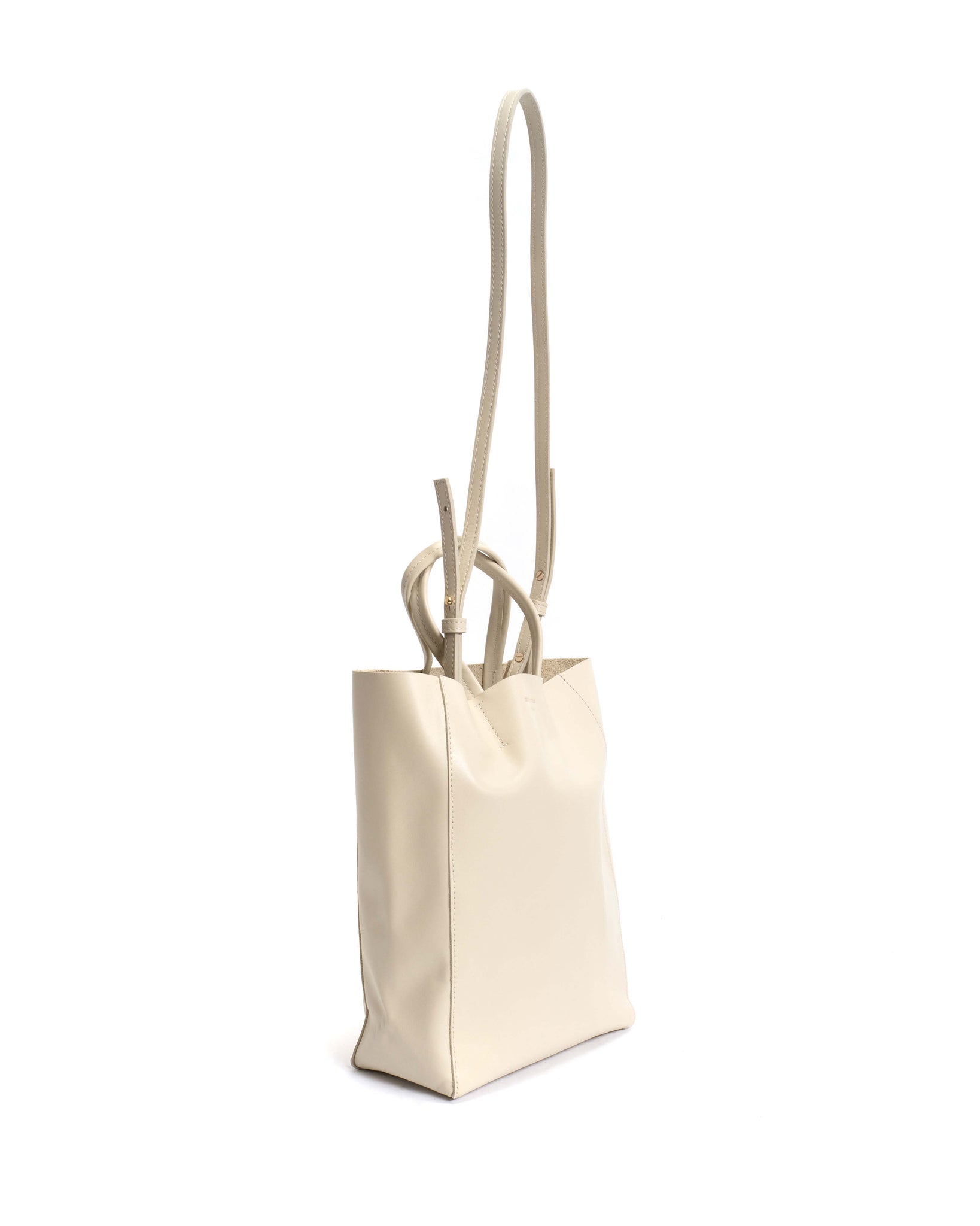 Linea shopper Soft calf White sand