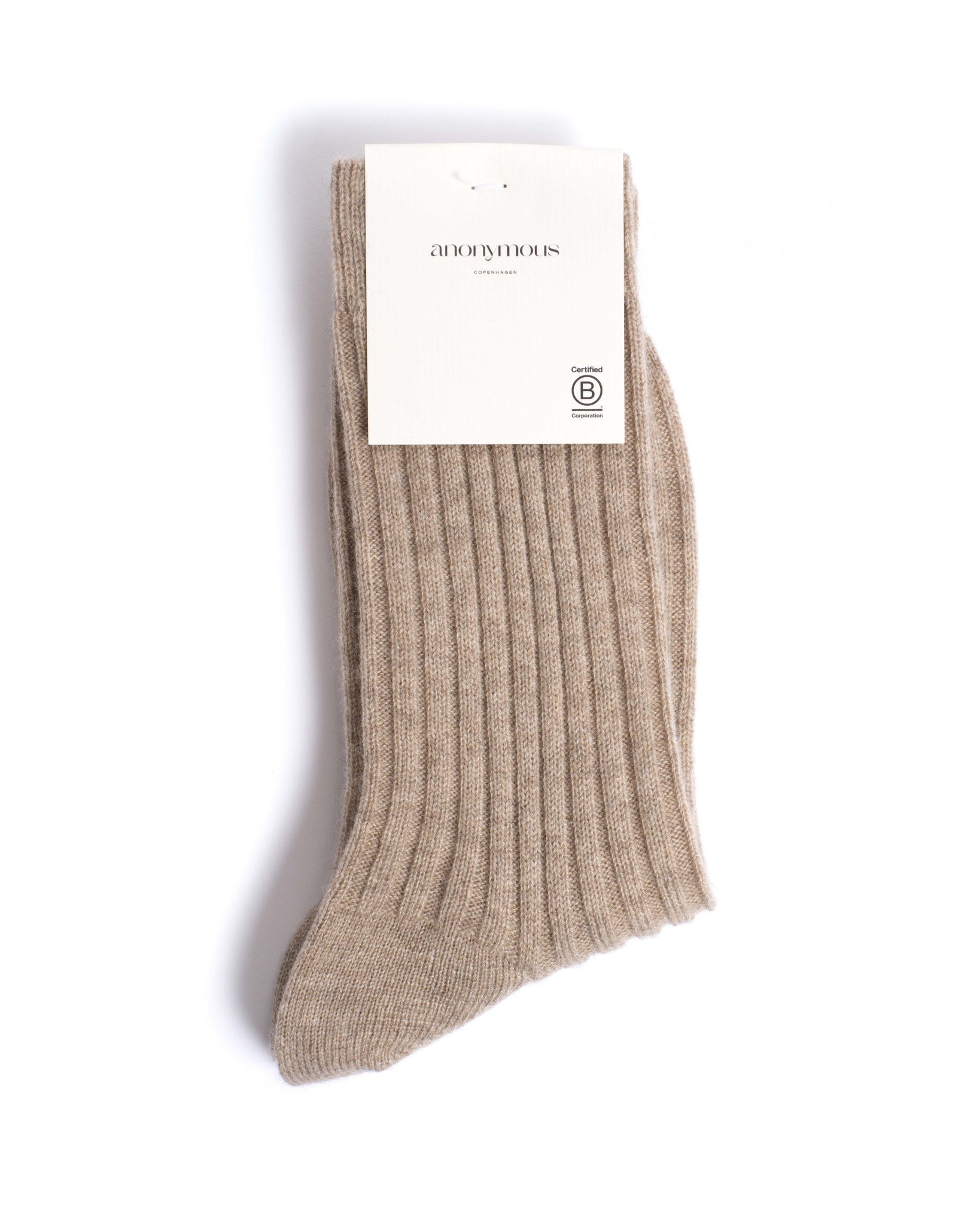 Magdai cashmere socks 100% cashmere (socks) Light taupe