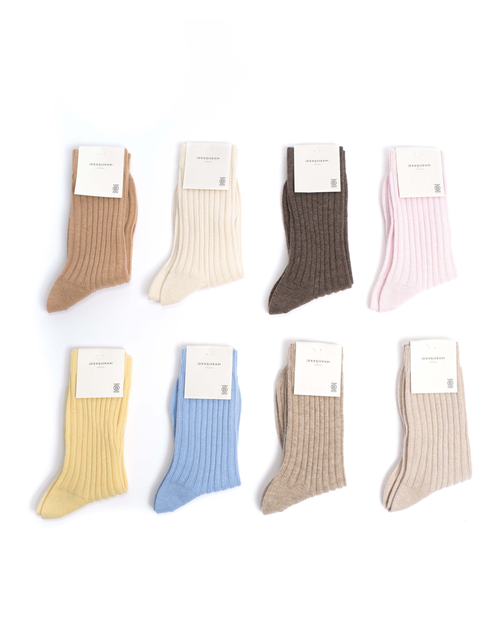 Magdai cashmere socks 100% cashmere (socks) Powder