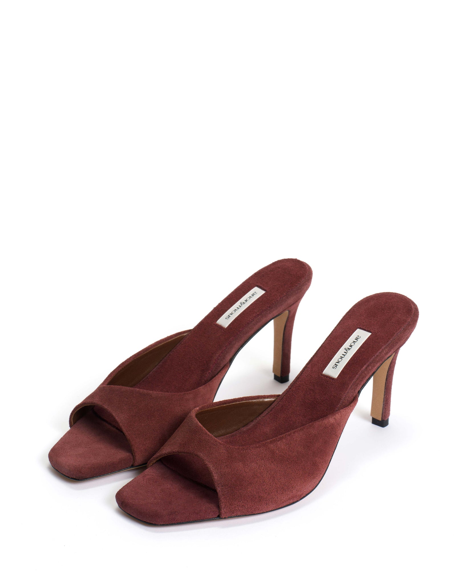 Mazy 75 Calf suede Pomegranate