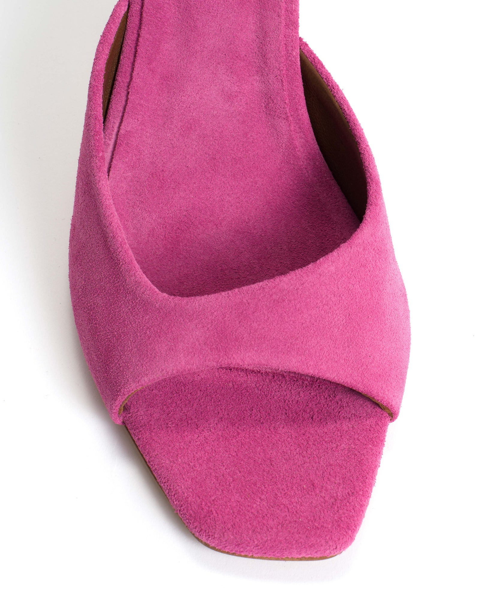 Mazy 75 Calf suede Raspberry sorbet