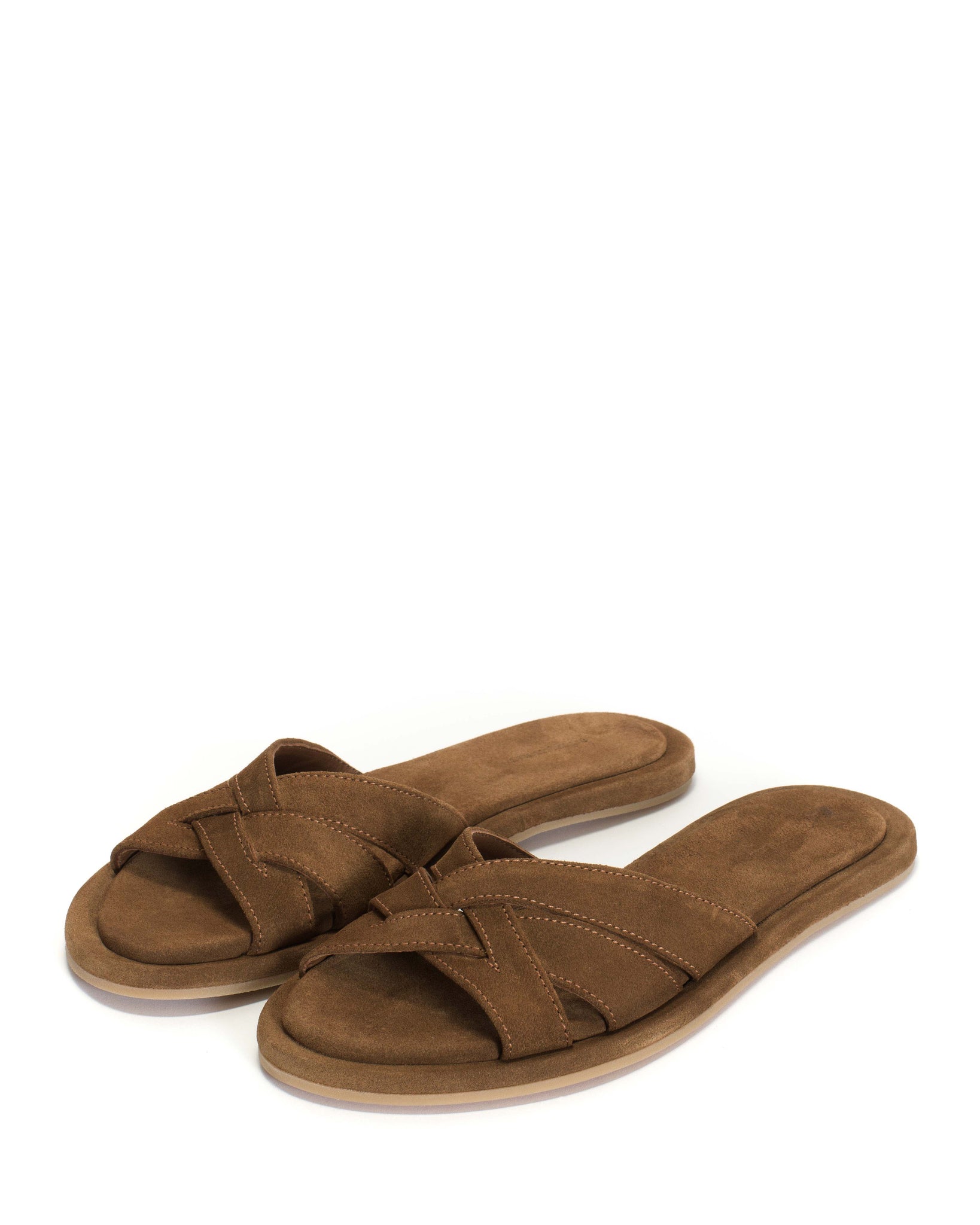 Megh 10 covered Calf suede Cinnamon - Anonymous Copenhagen