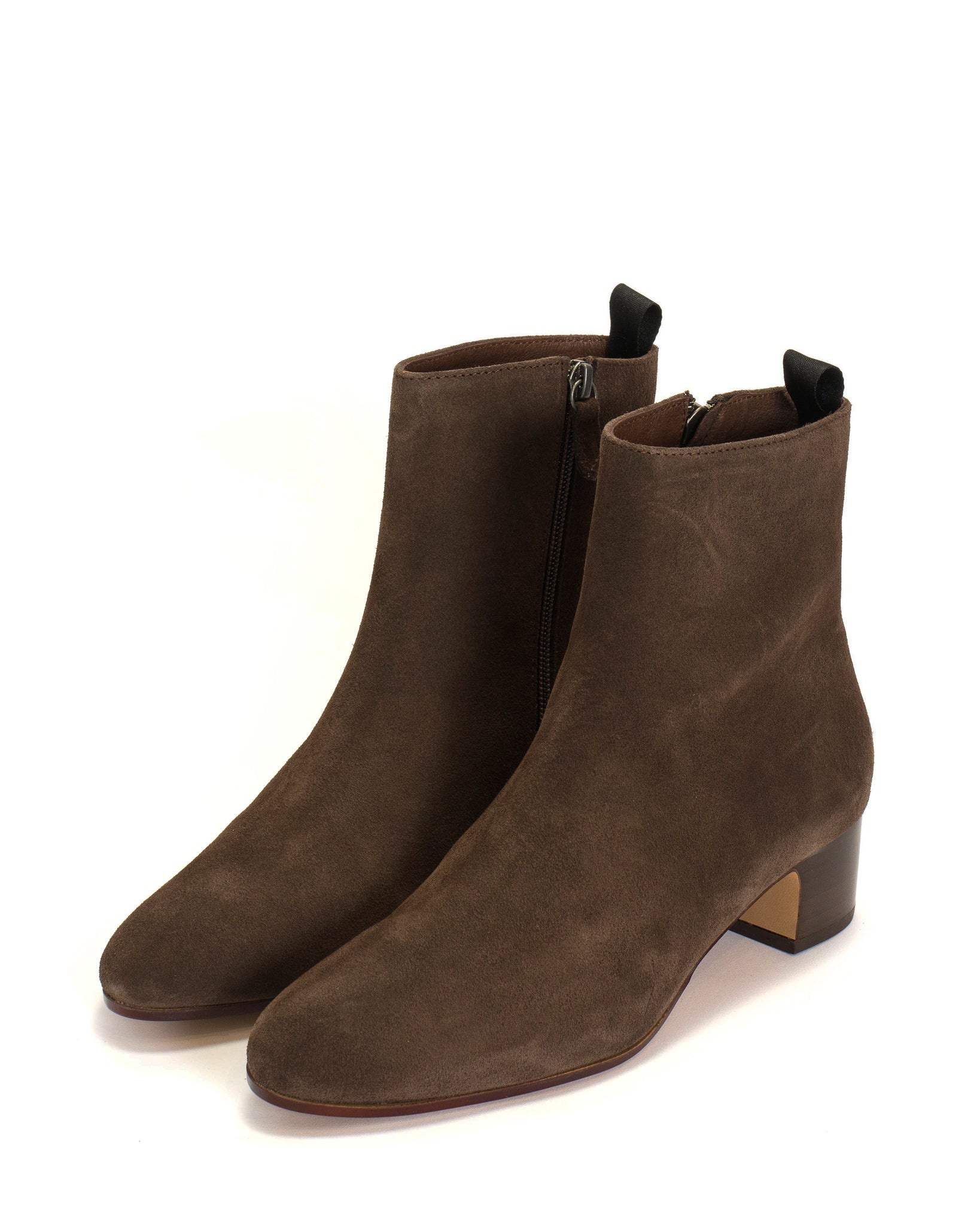 Mina Calf suede Coffee brown - Anonymous Copenhagen