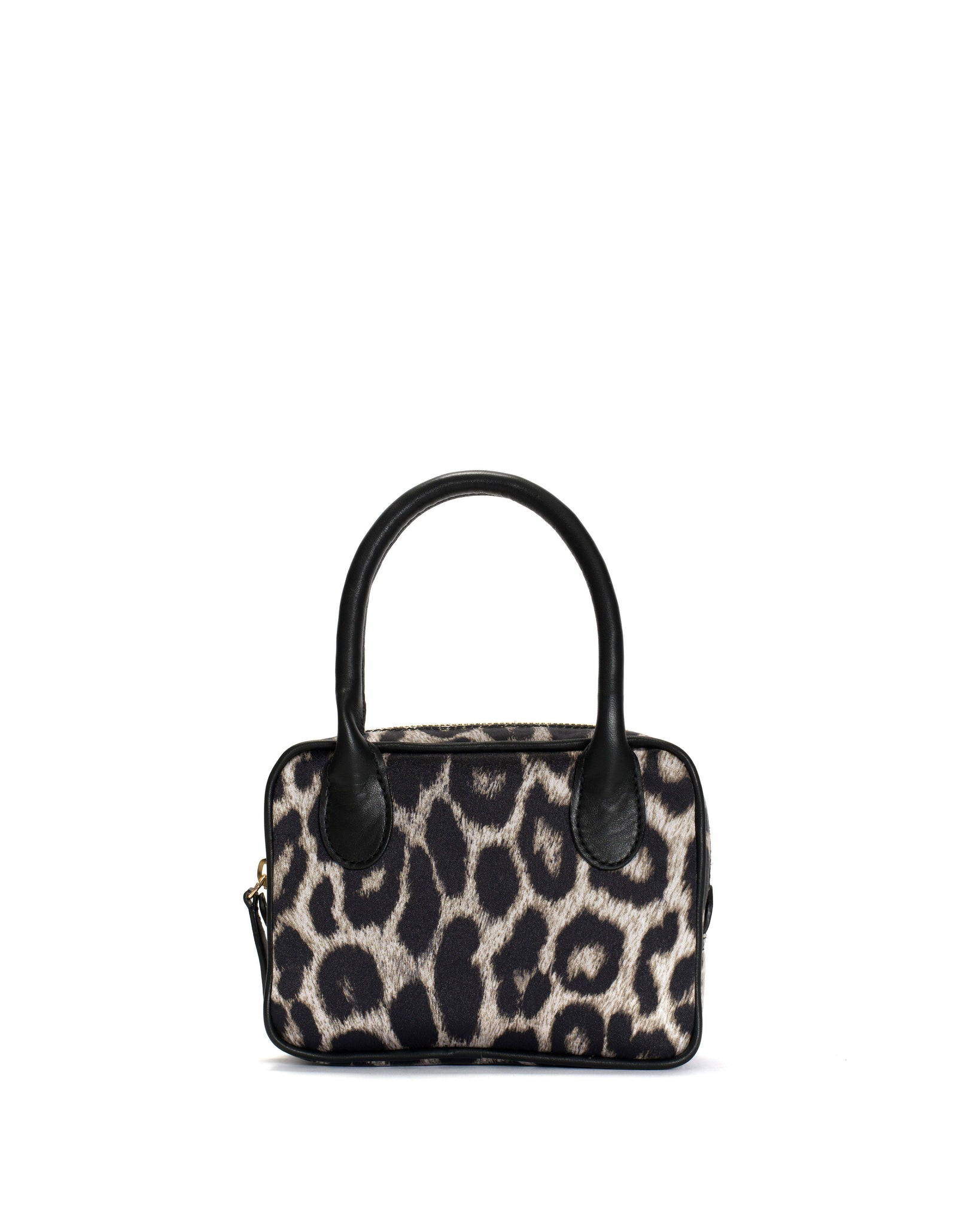 Mini Satin print Snow leopard