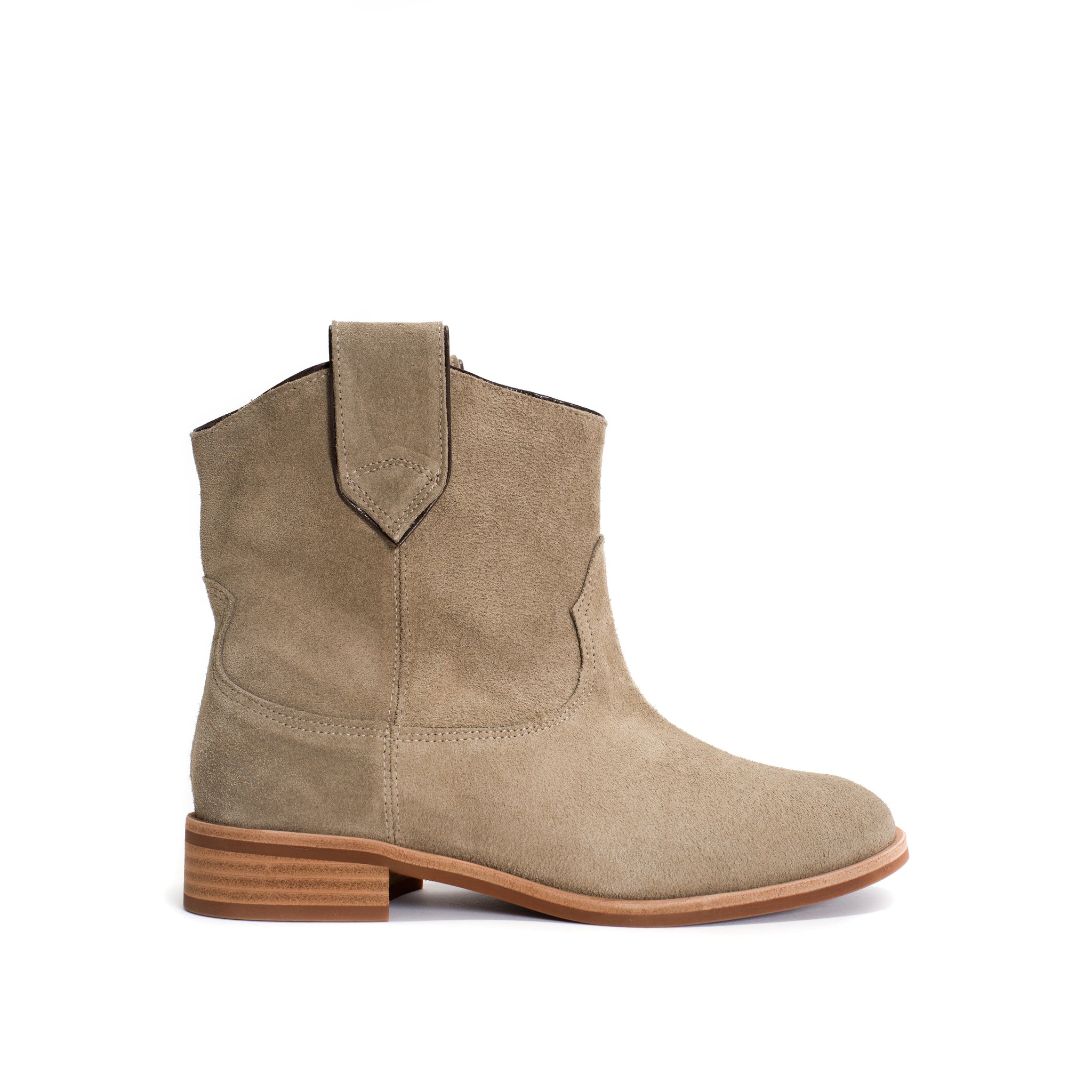 Monja Calf suede Mushroom - Anonymous Copenhagen