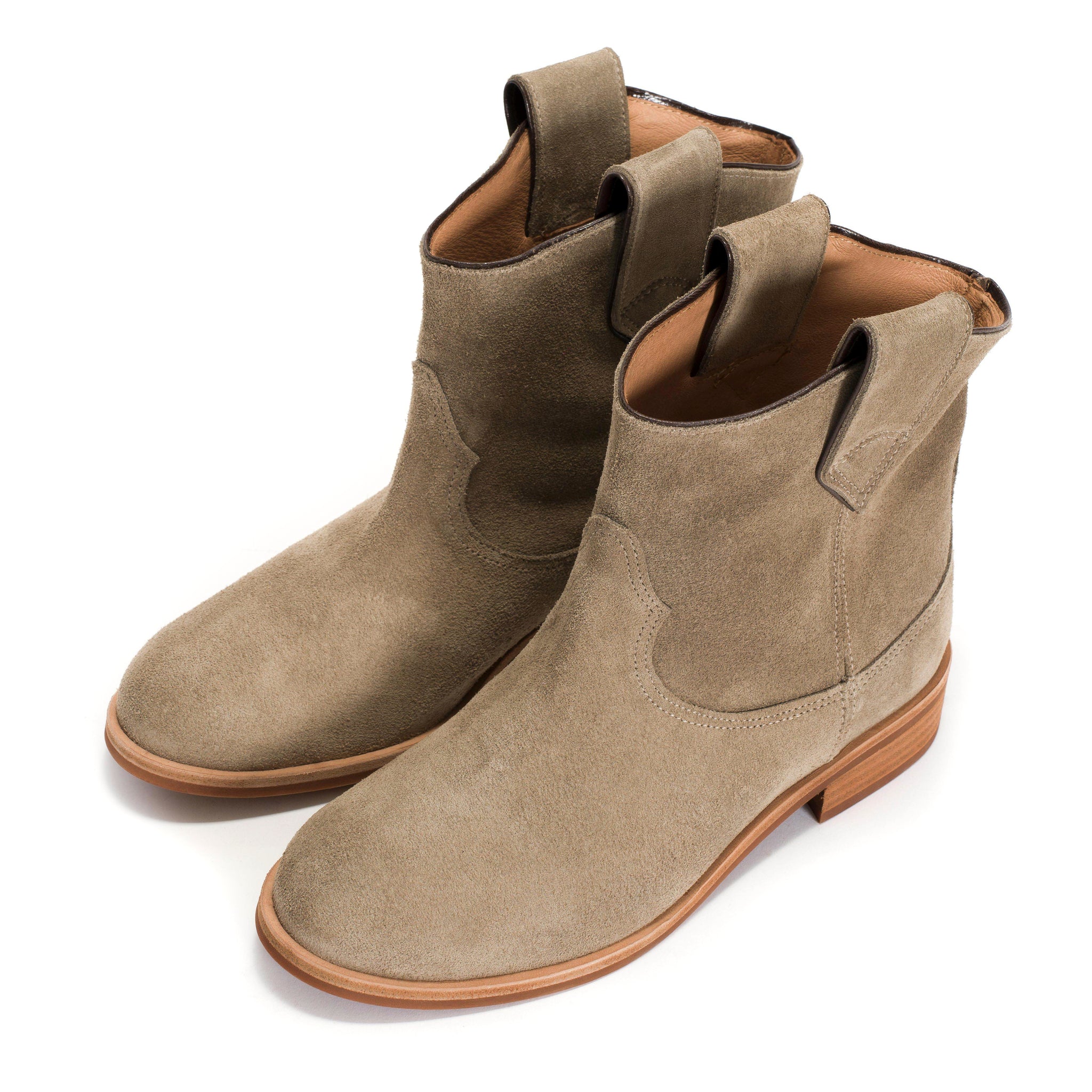 Monja Calf suede Mushroom - Anonymous Copenhagen