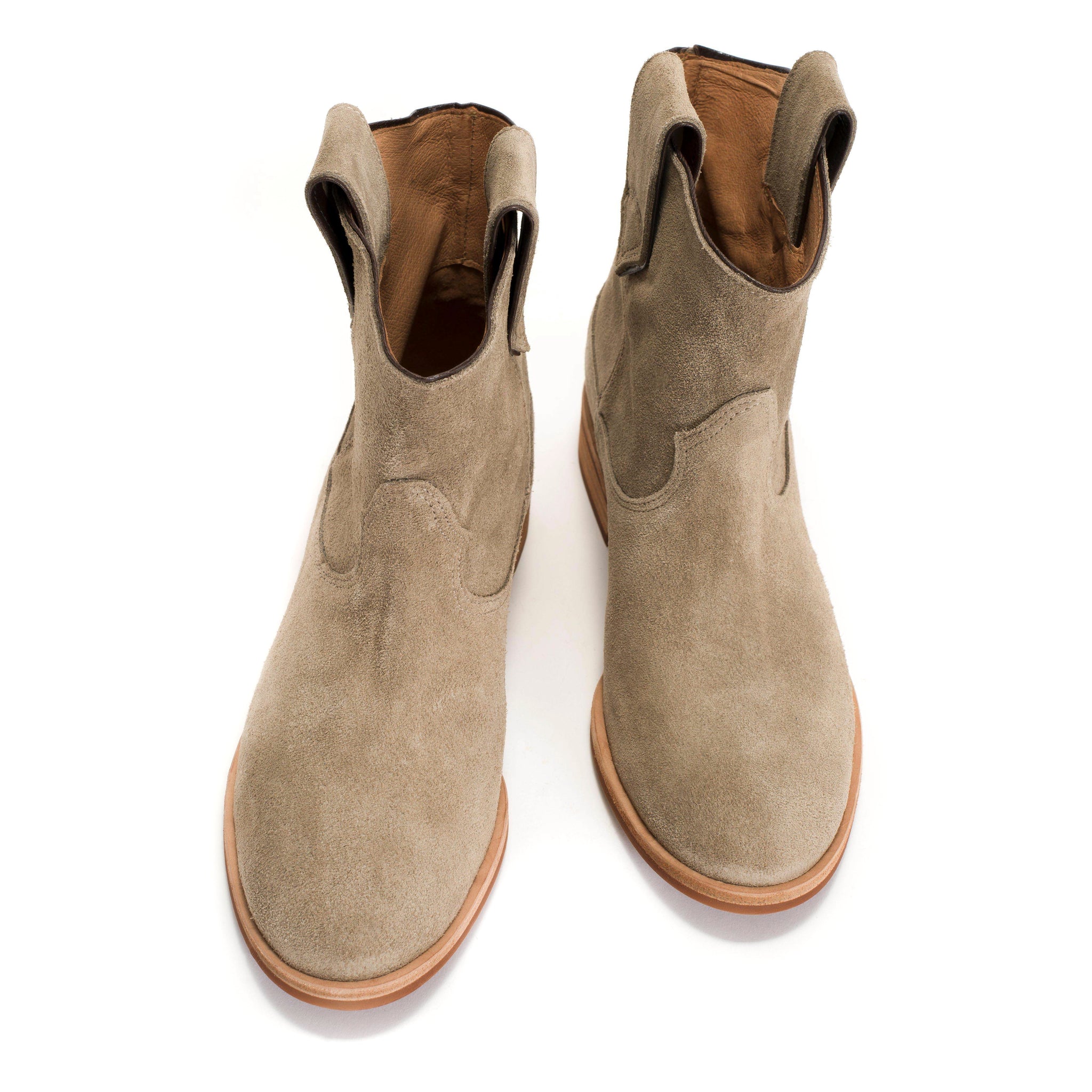 Monja Calf suede Mushroom - Anonymous Copenhagen