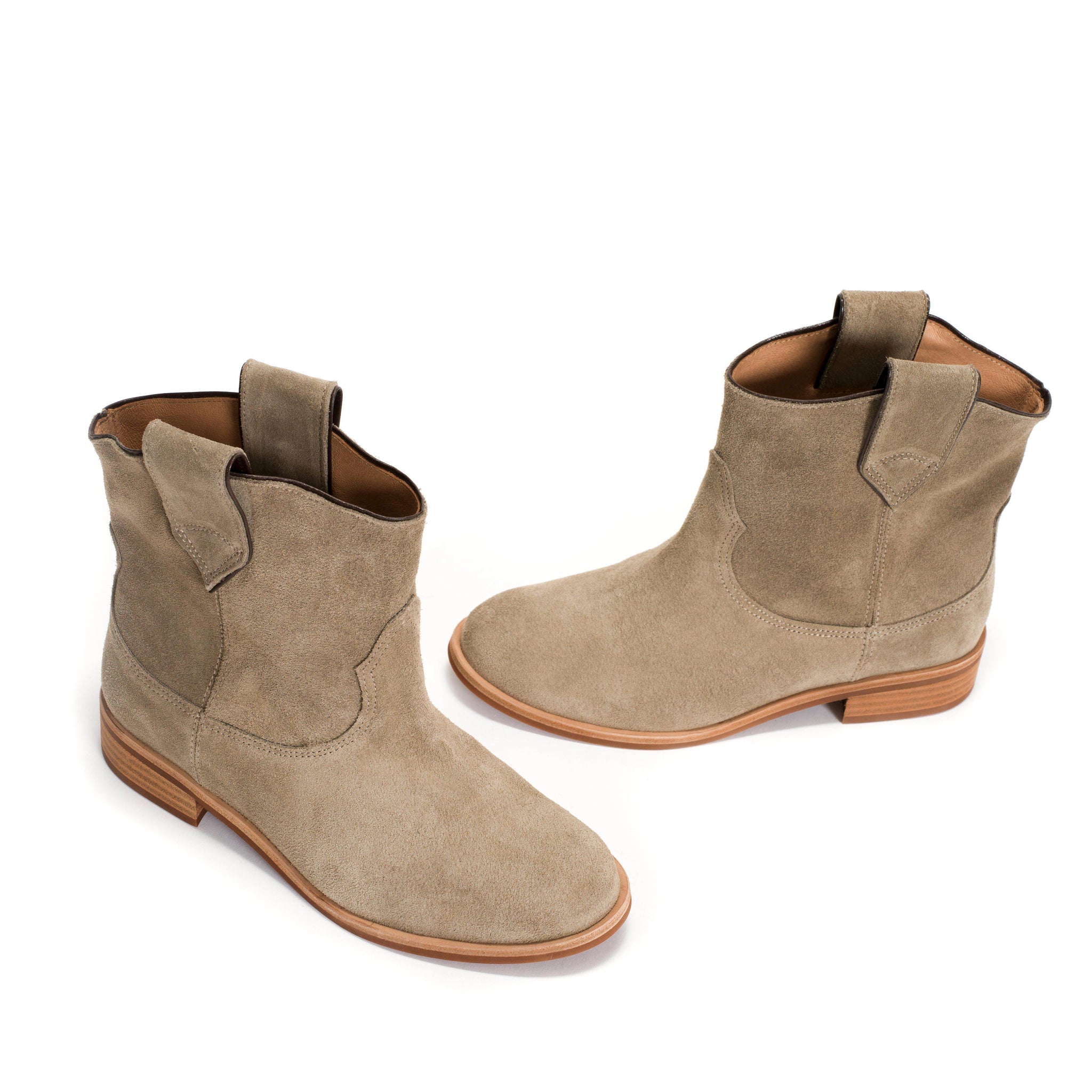 Monja Calf suede Mushroom - Anonymous Copenhagen