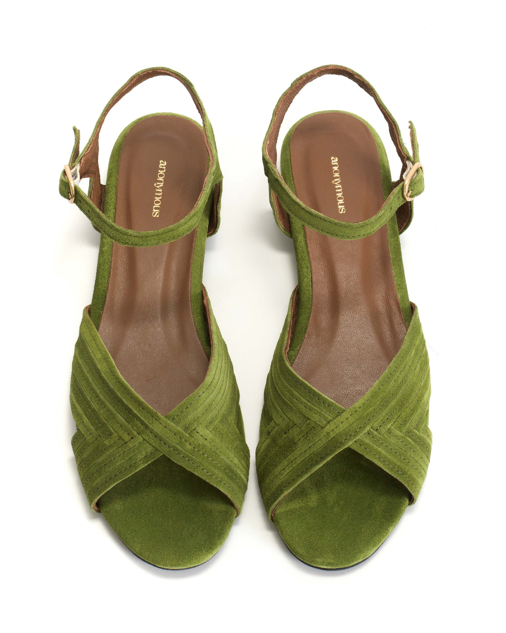 Niabi 10 Calf suede Grass green - Anonymous Copenhagen