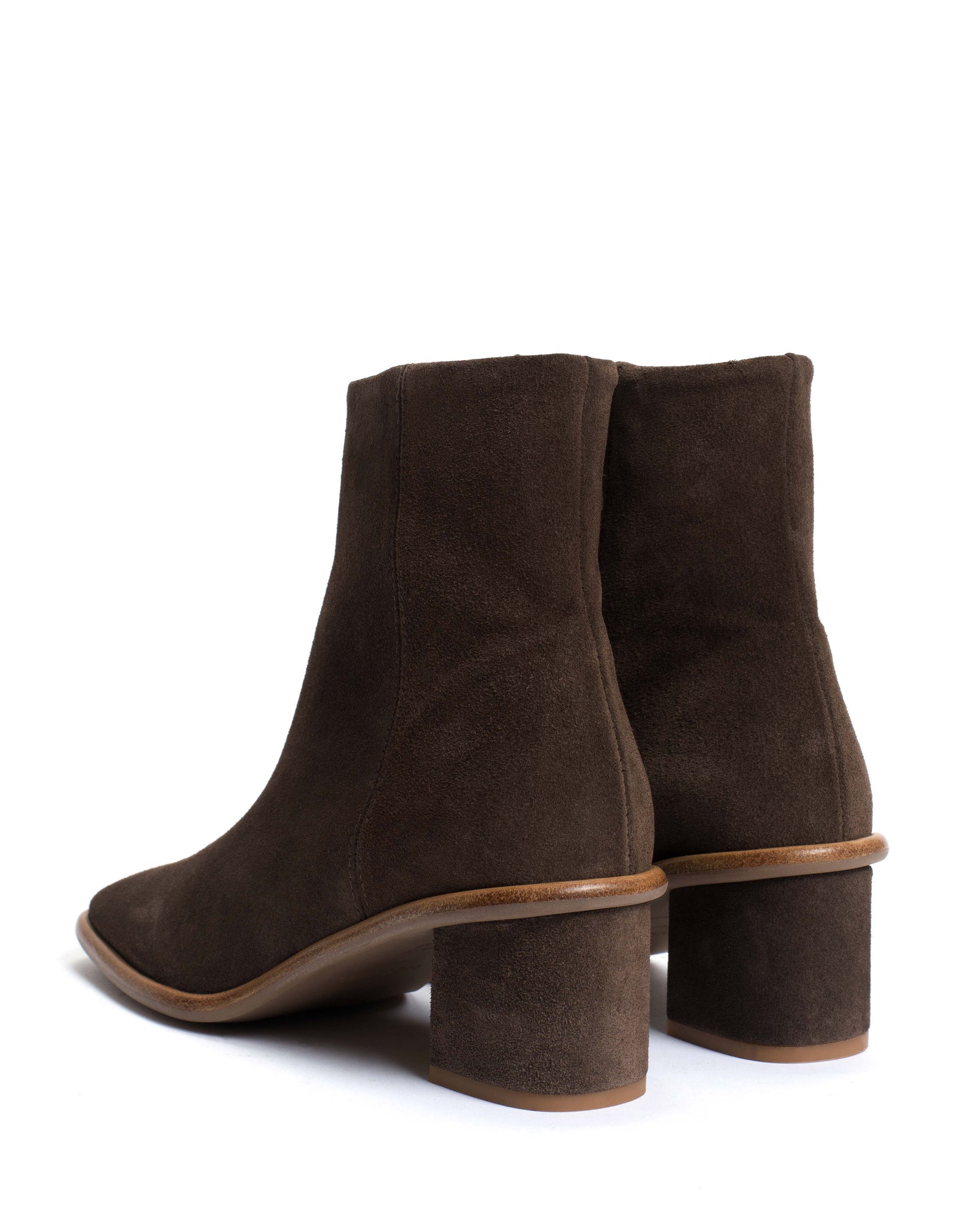 Orielle Calf suede Coffee brown